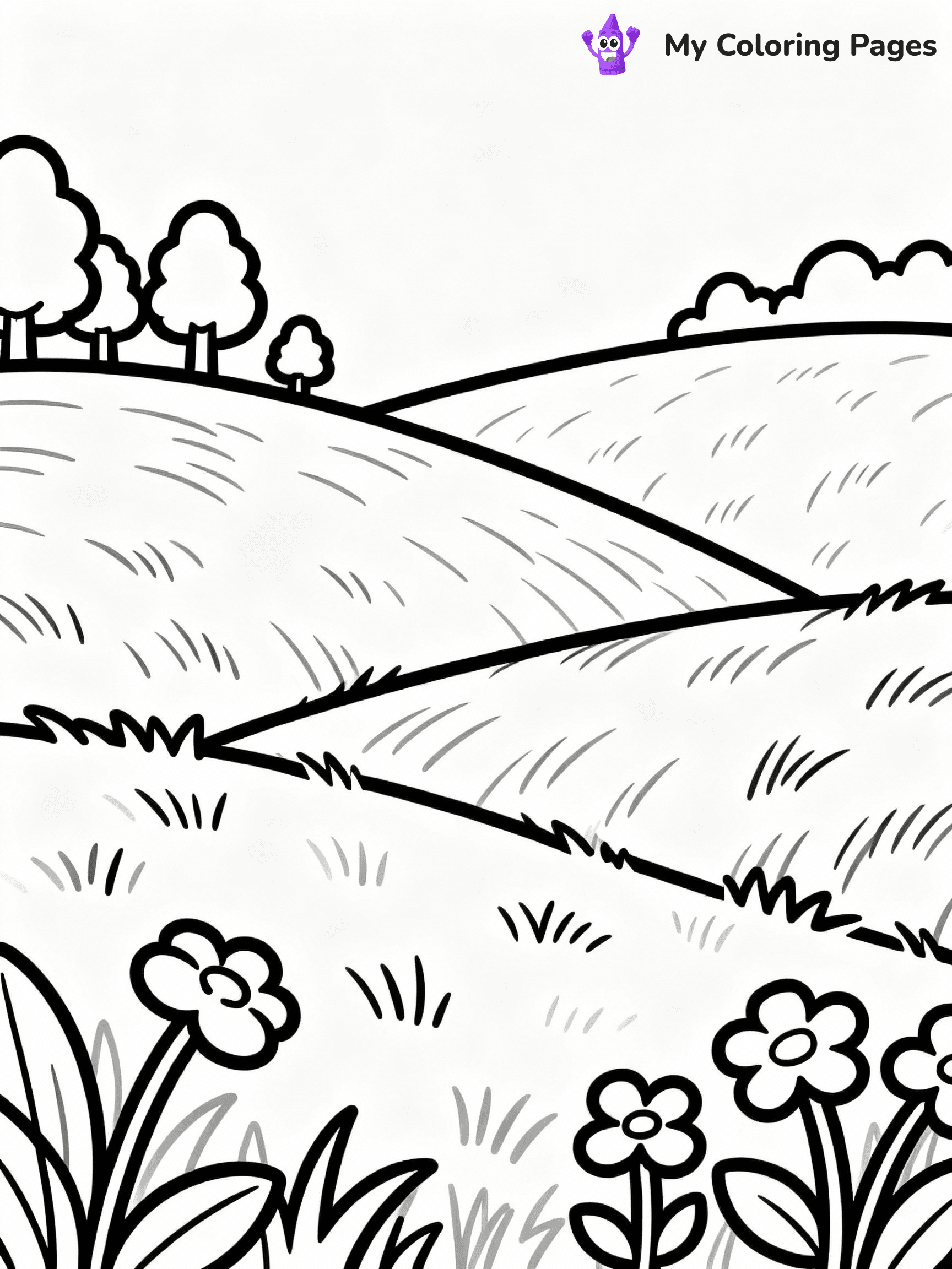 Nature Coloring Pages - 13