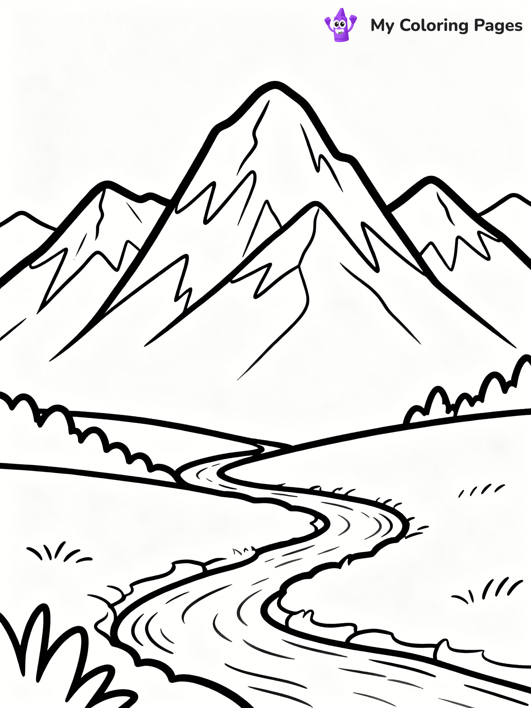 Nature Coloring Pages - 3