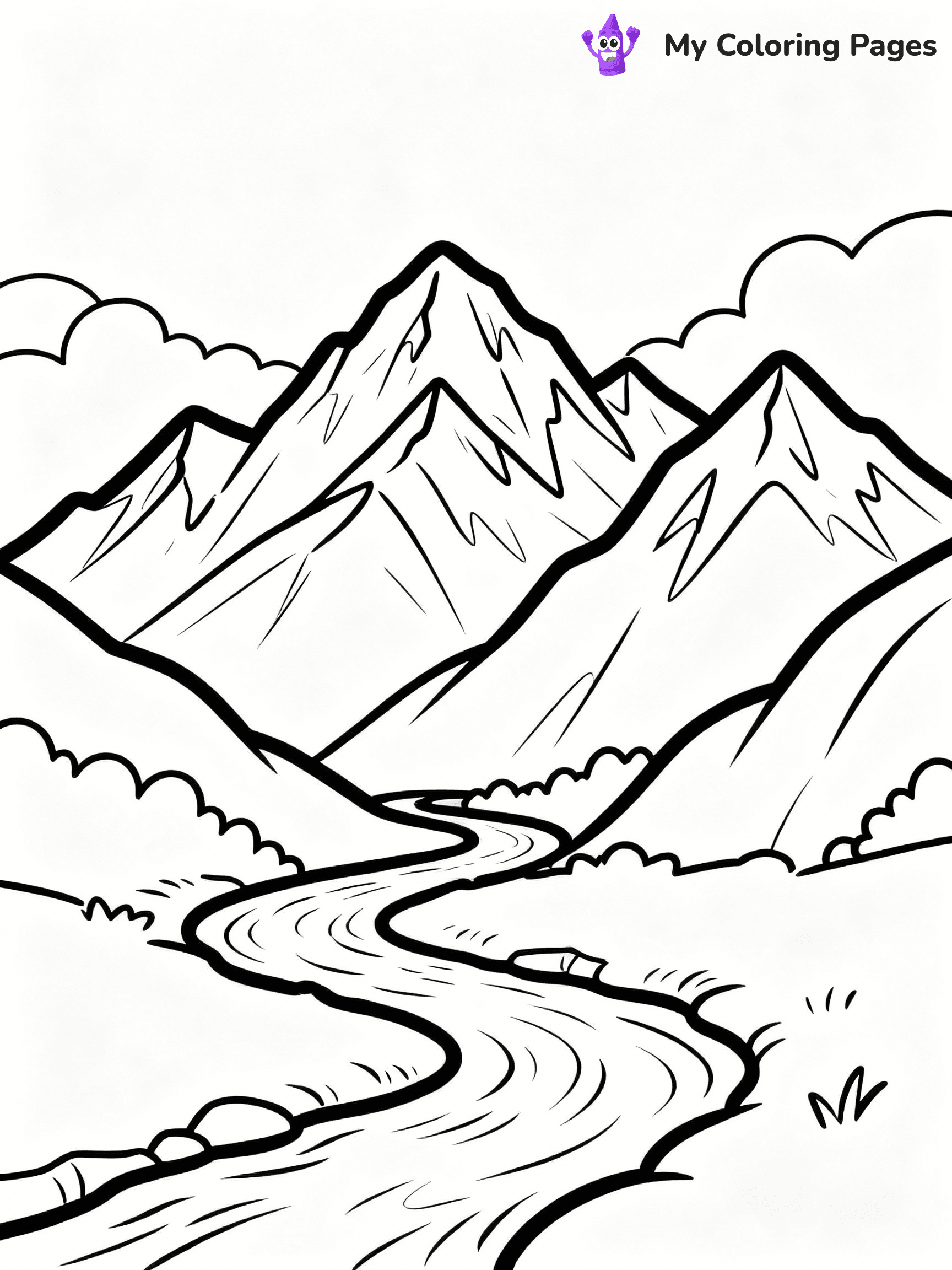Nature Coloring Pages - 2