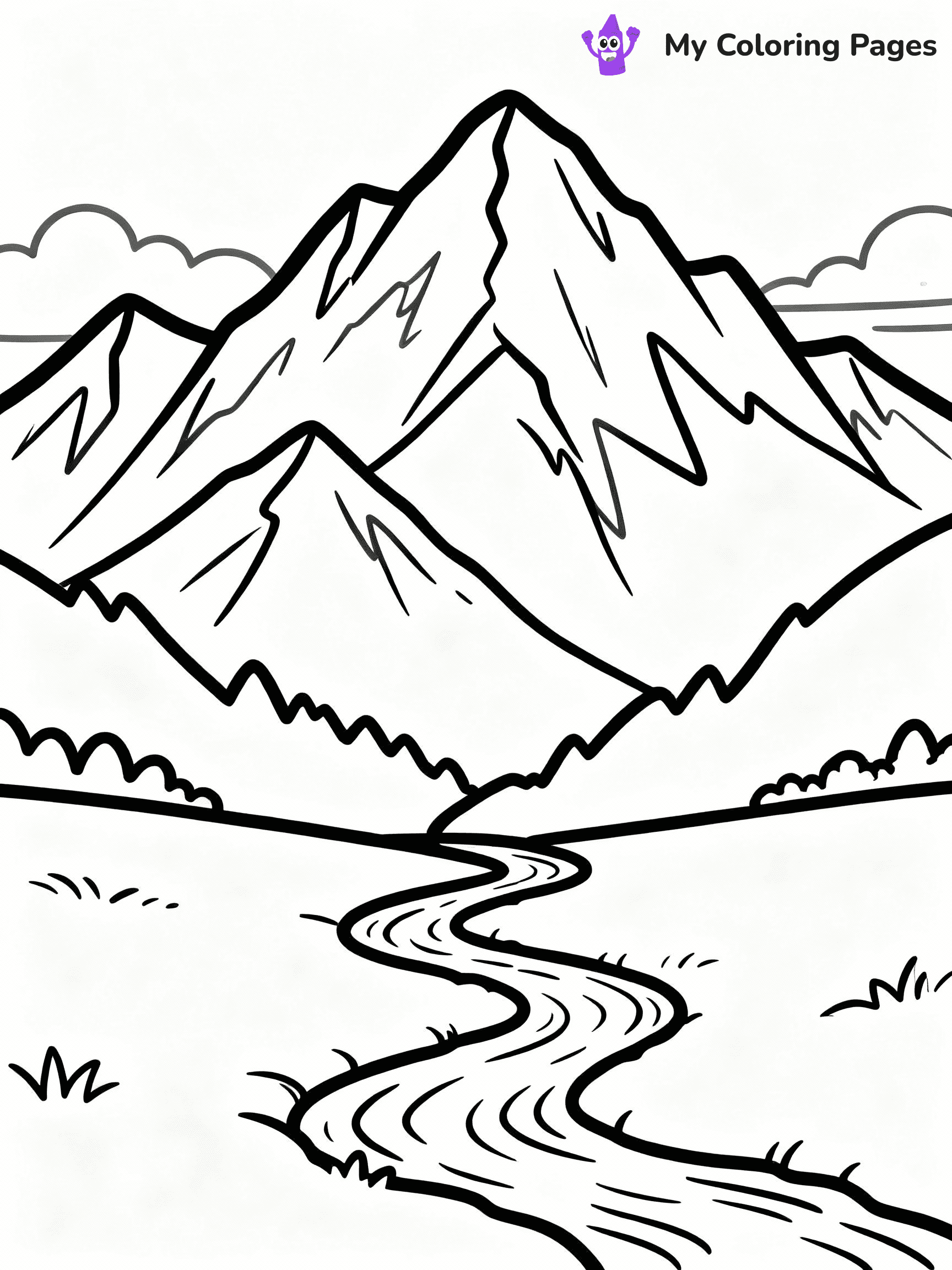 Nature Coloring Pages - 1