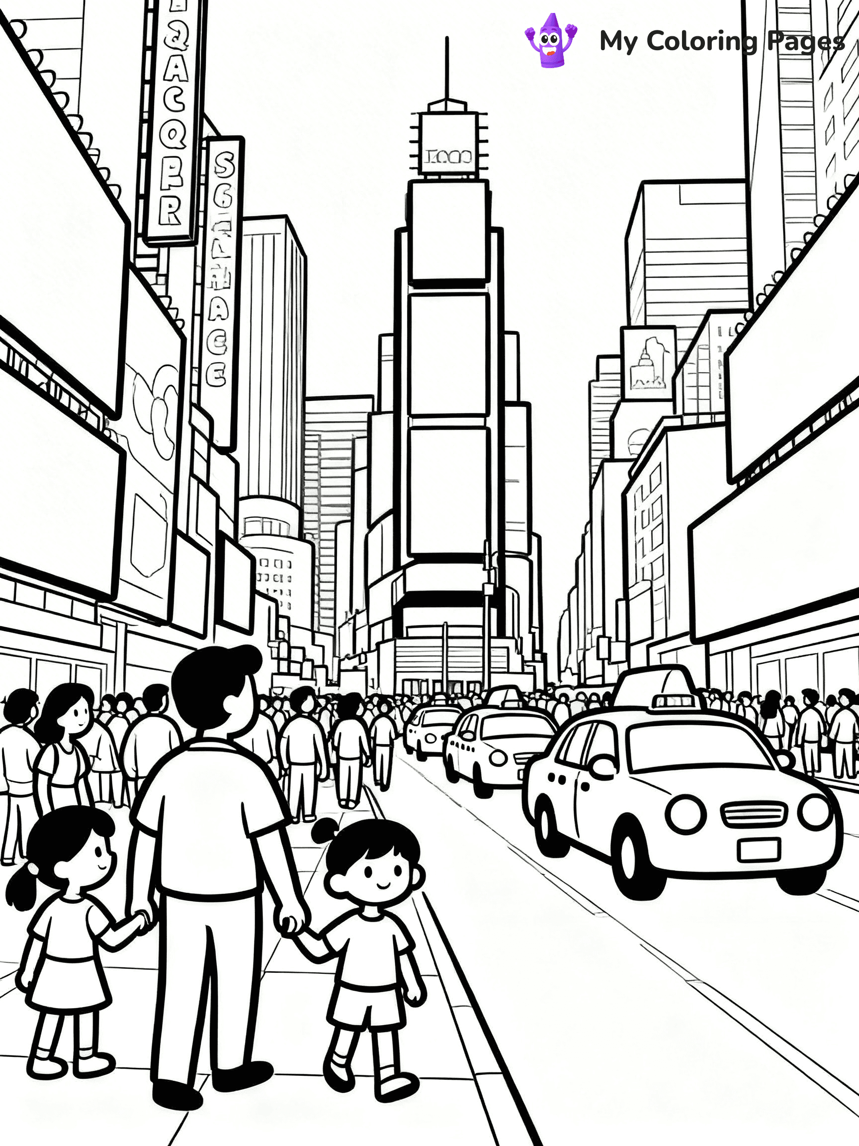 New York Coloring Pages - 6