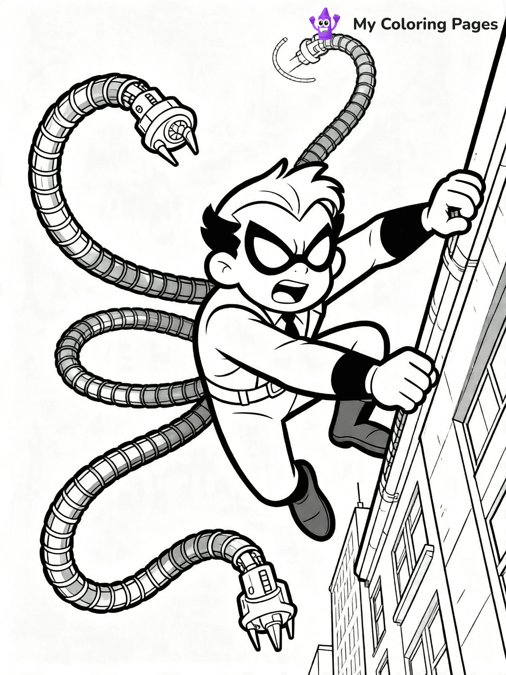 Doc Ock Coloring Pages - 14