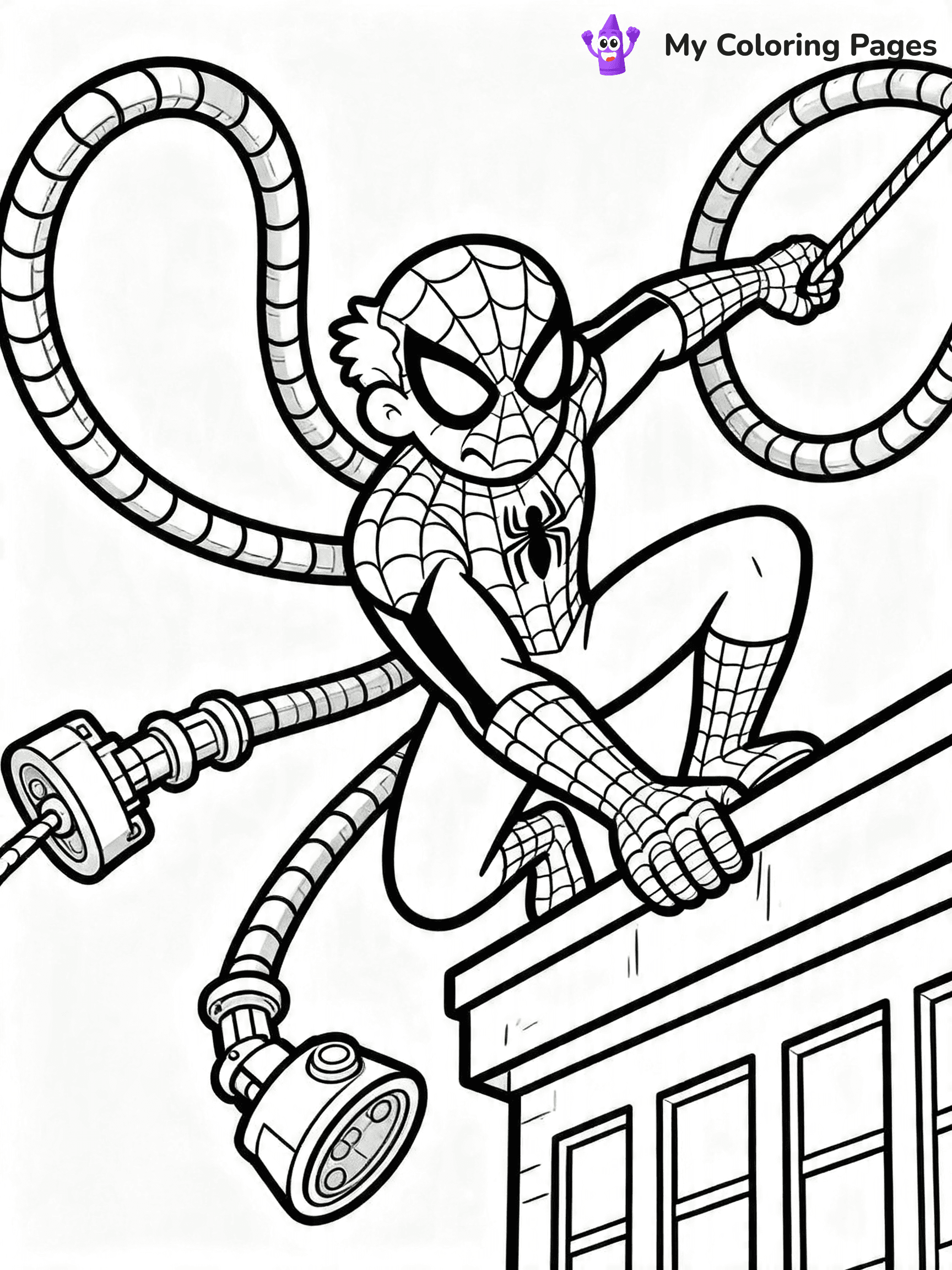 Doc Ock Coloring Pages - 11