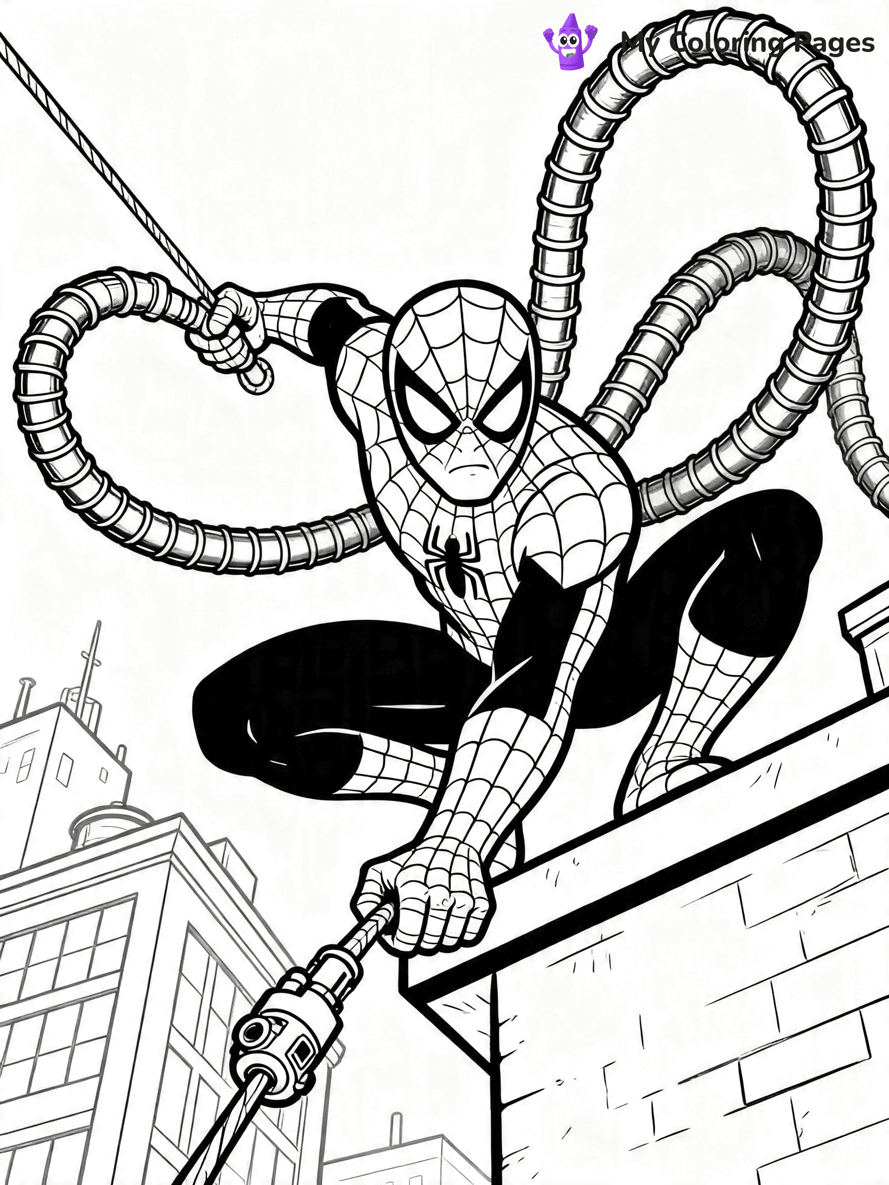 Doc Ock Coloring Pages - 10
