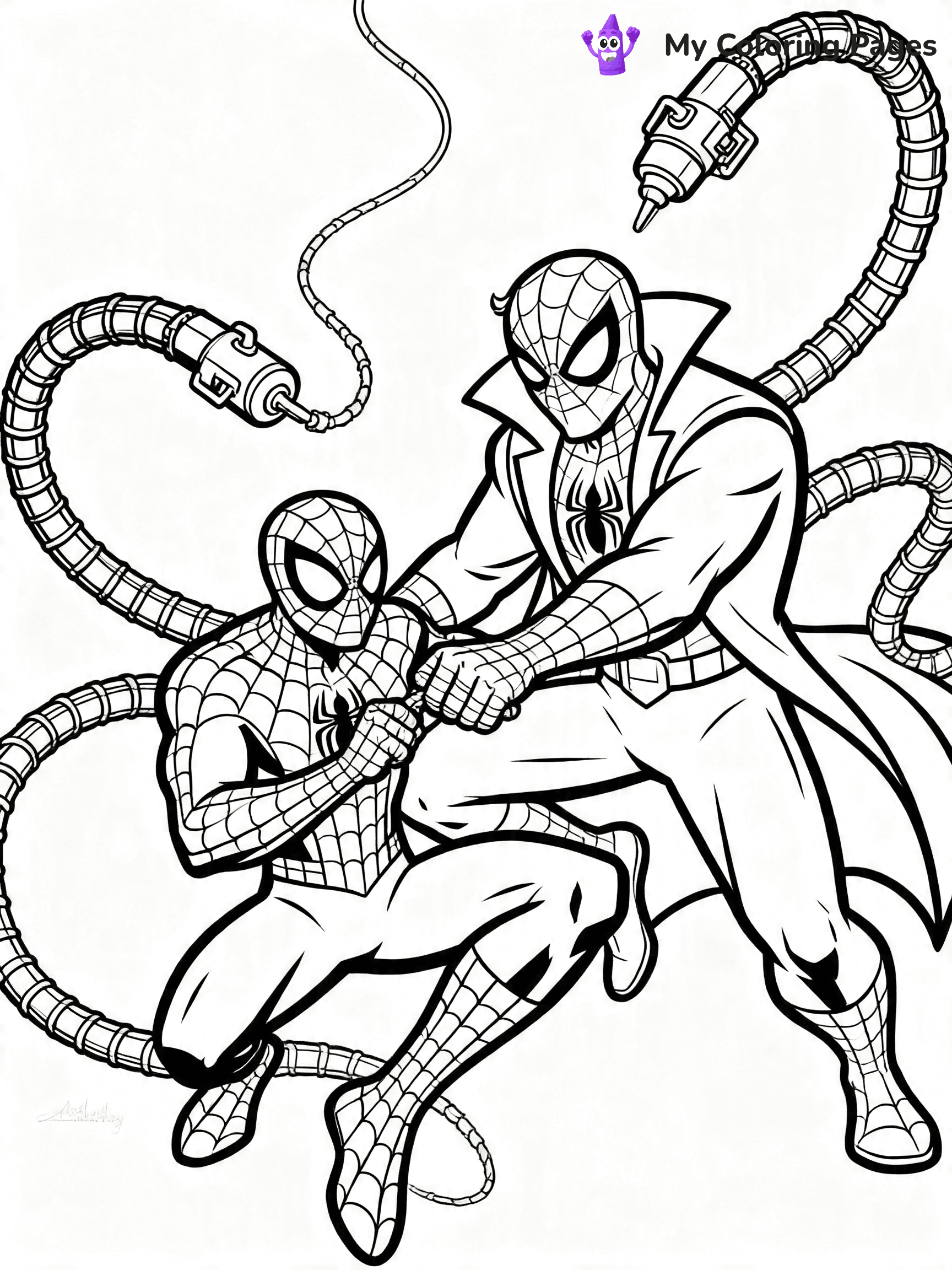 Doc Ock Coloring Pages - 2