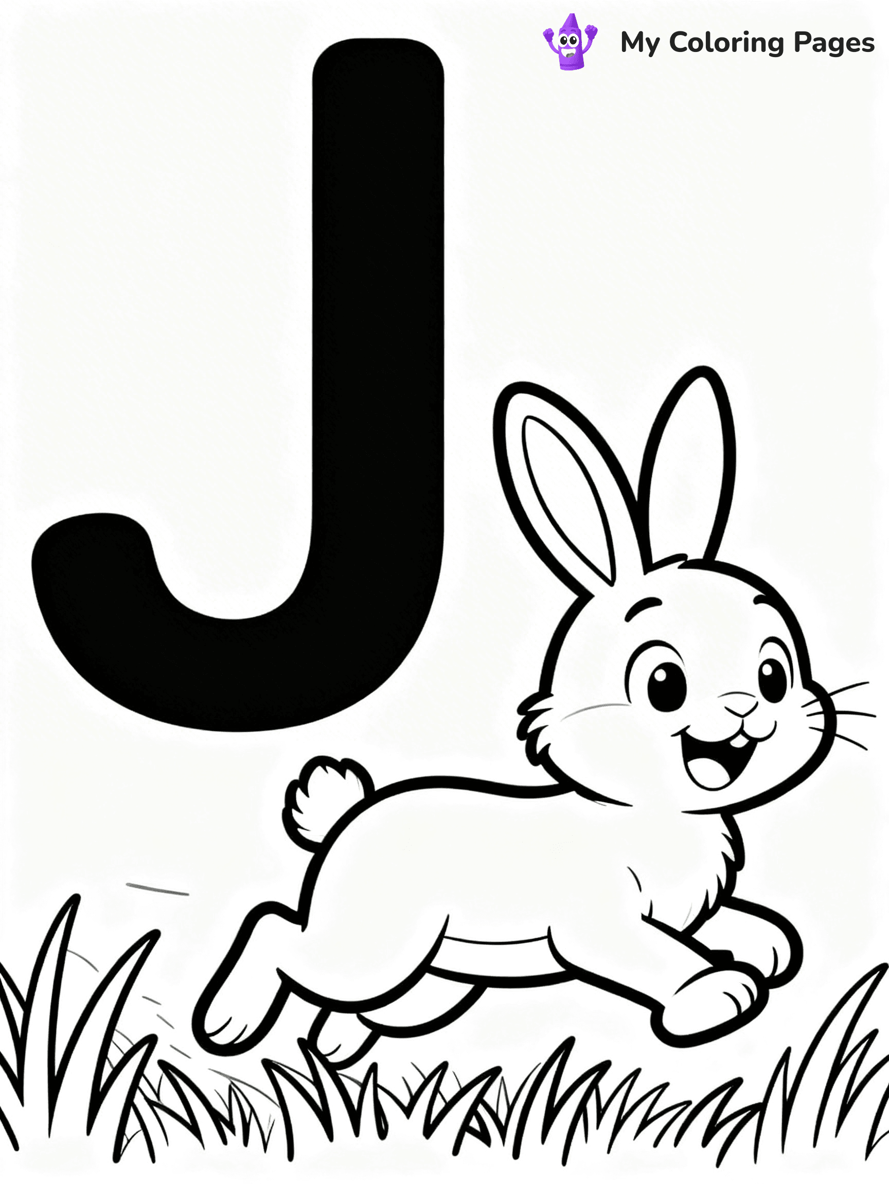 Letter J Coloring Pages - 27