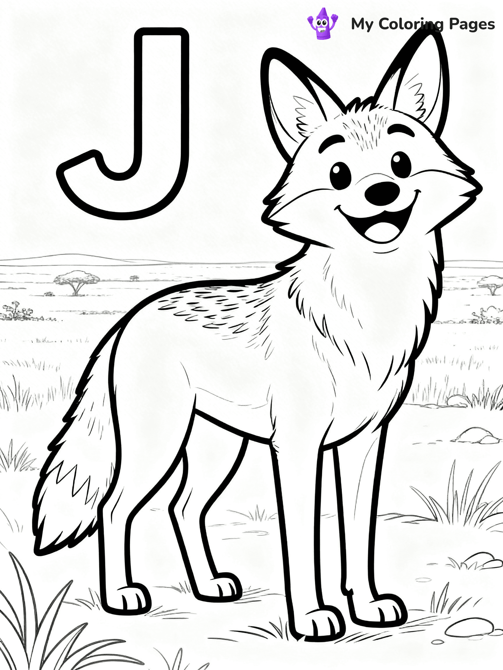 Letter J Coloring Pages - 8