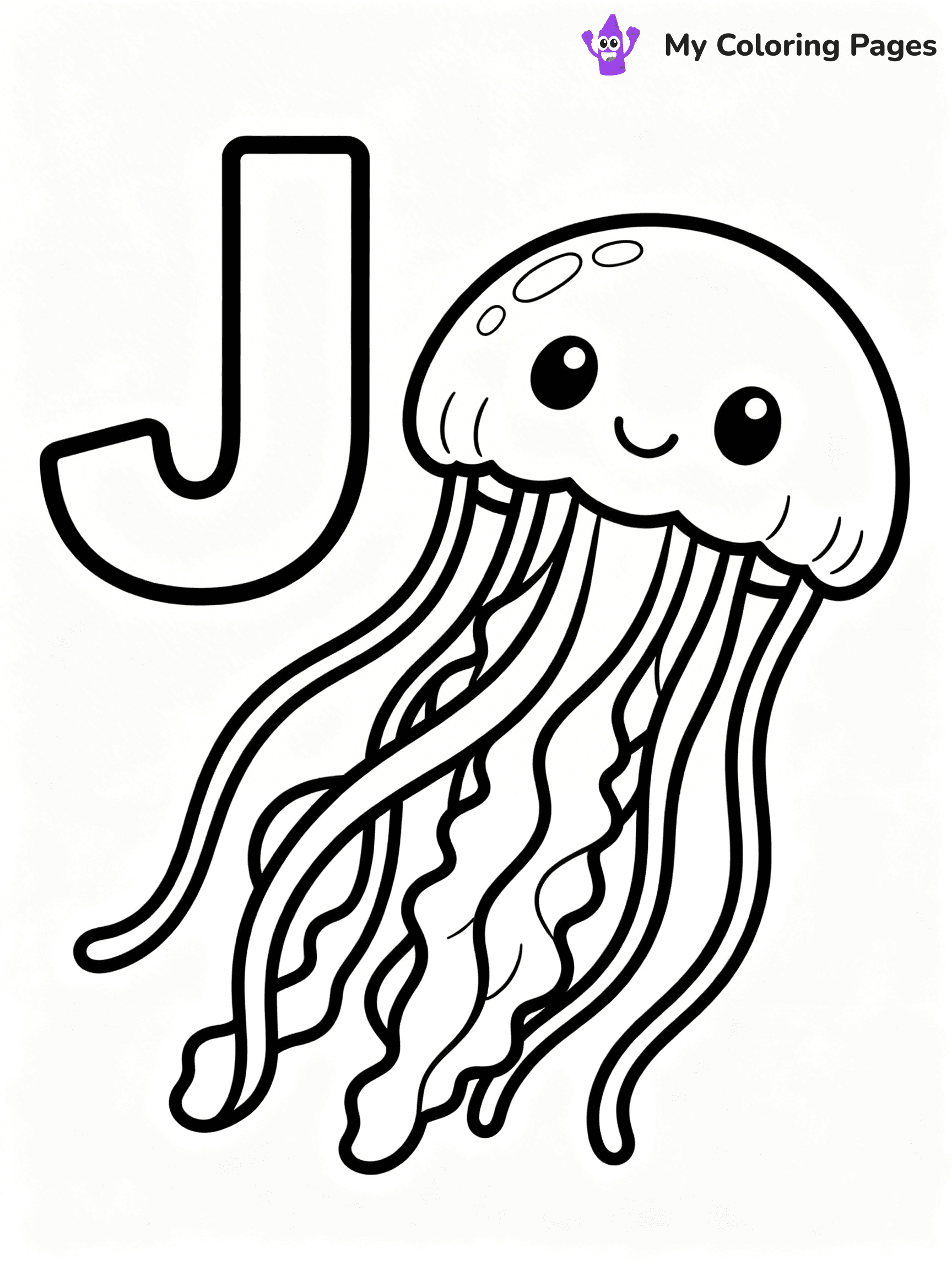 Letter J Coloring Pages - 7