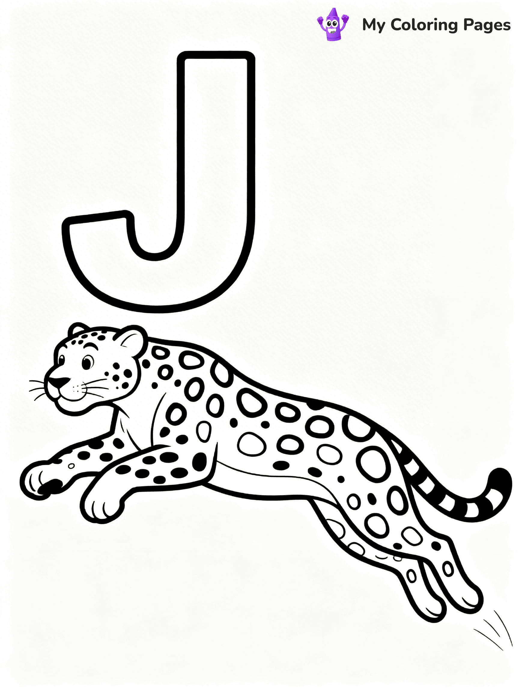 Letter J Coloring Pages - 4
