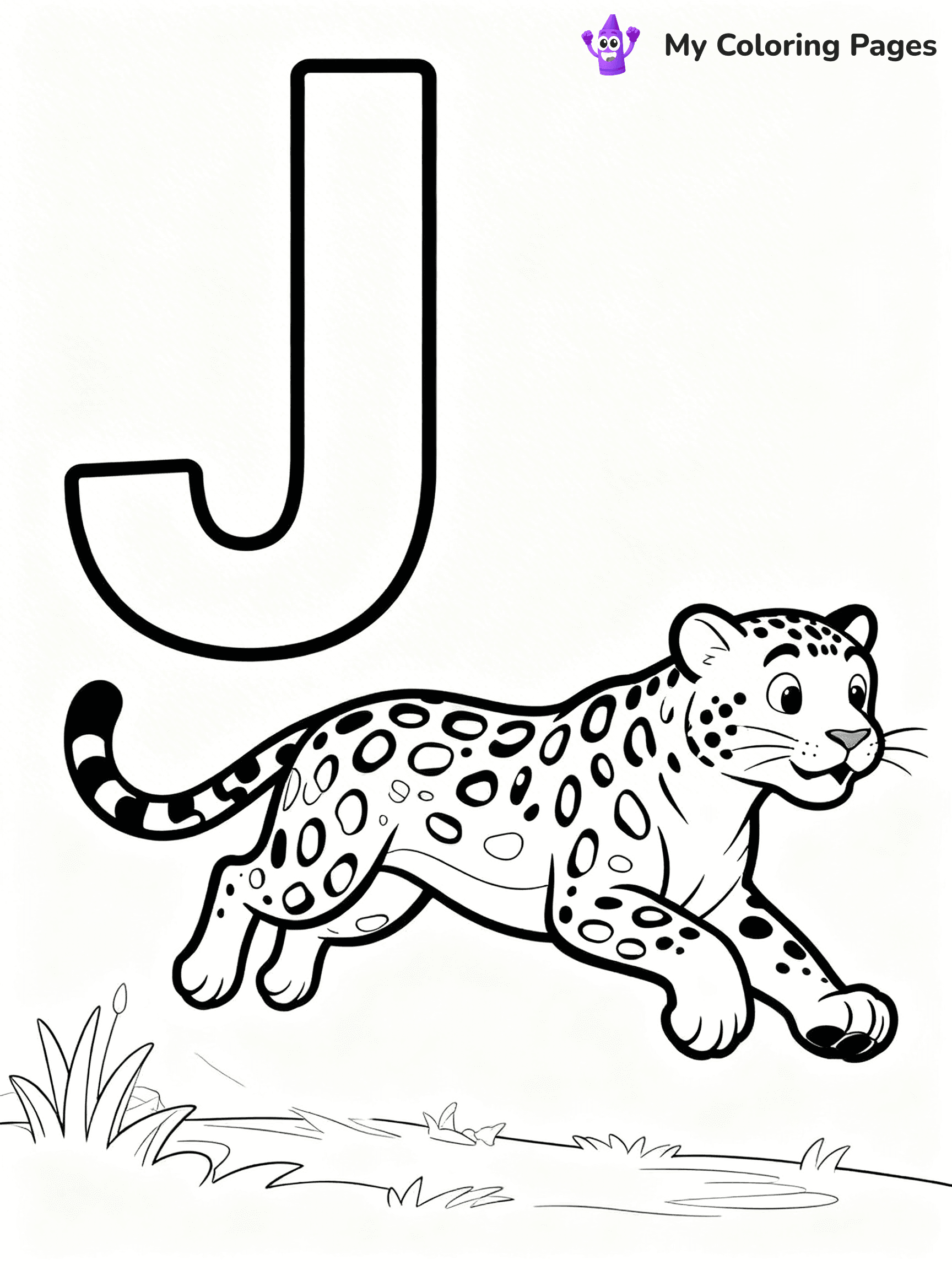 Letter J Coloring Pages - 2