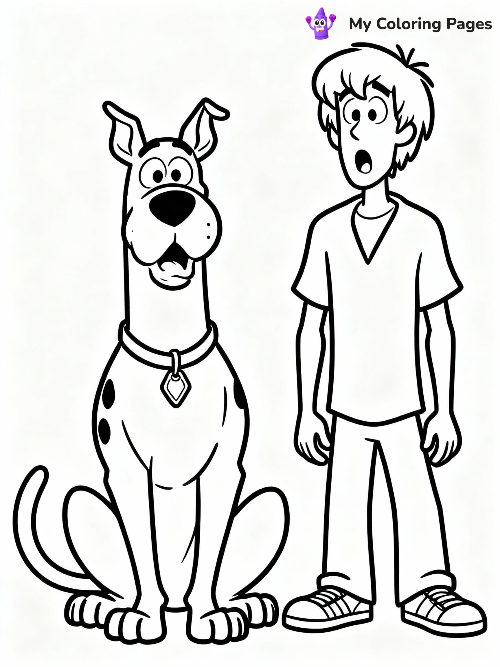 Scooby Doo Coloring Pages - 9