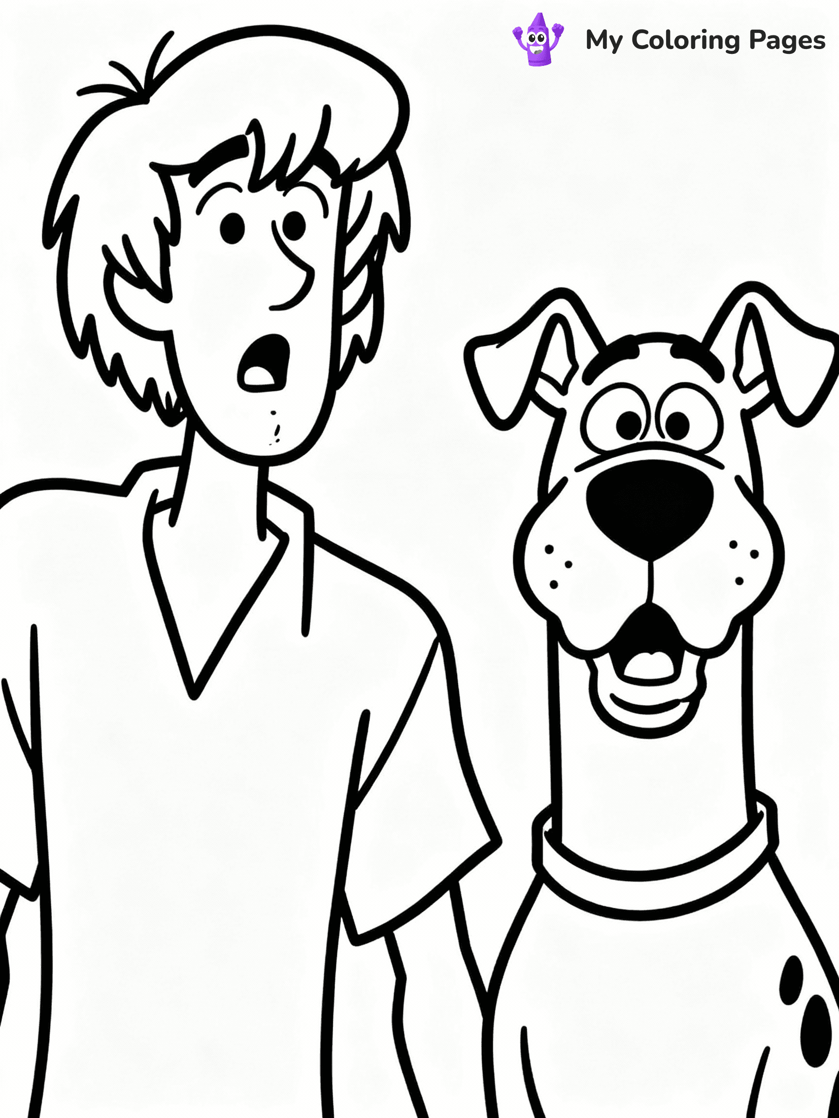 Scooby Doo Coloring Pages - 8
