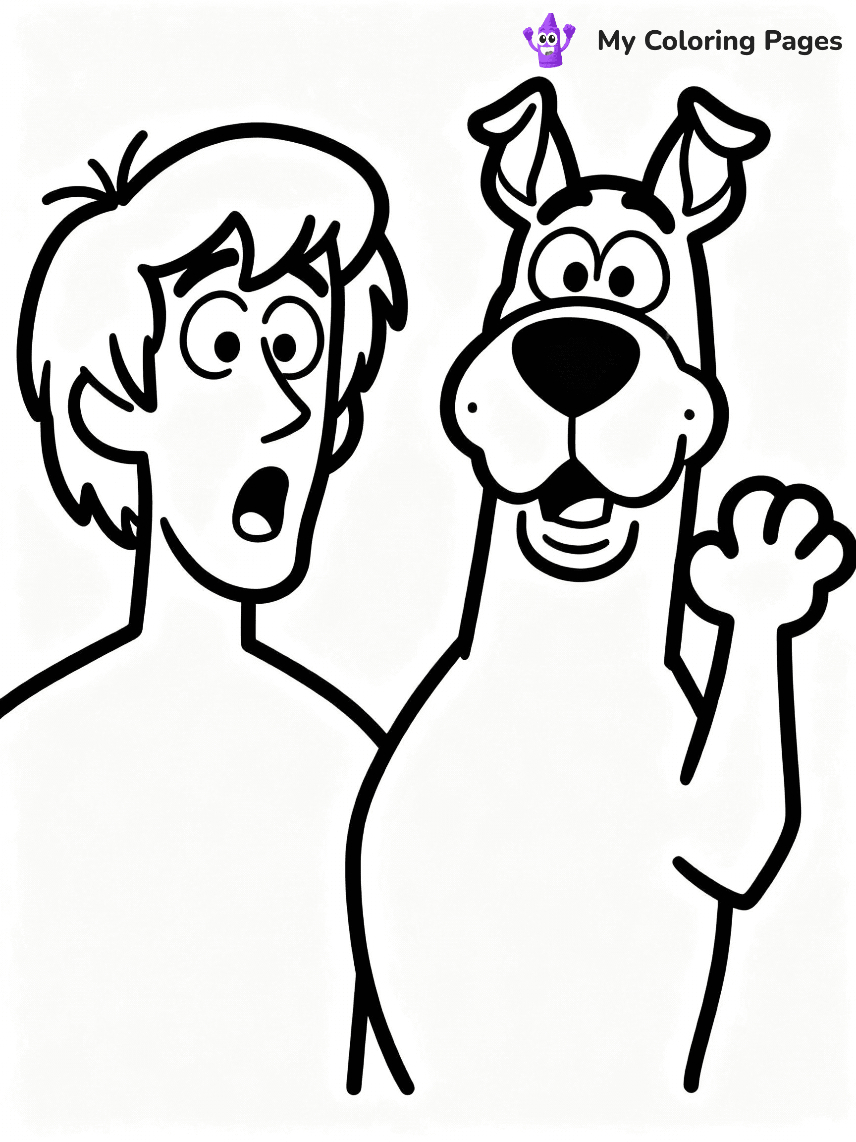 Scooby Doo Coloring Pages - 6