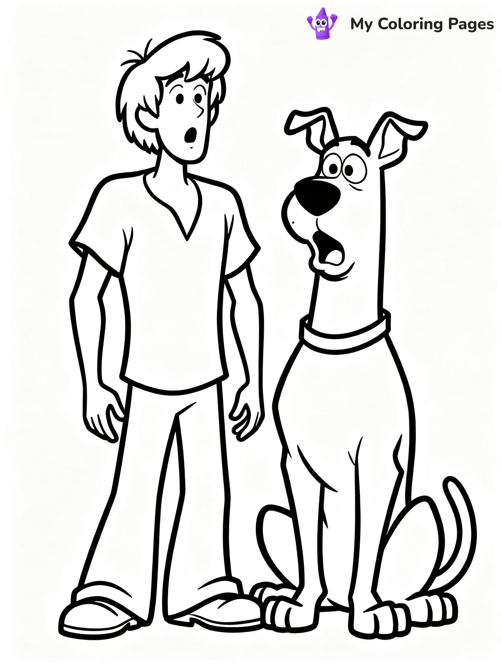 Scooby Doo Coloring Pages - 5