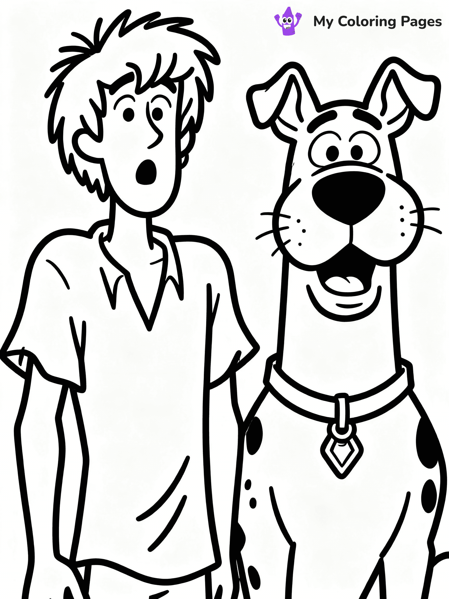 Scooby Doo Coloring Pages - 4