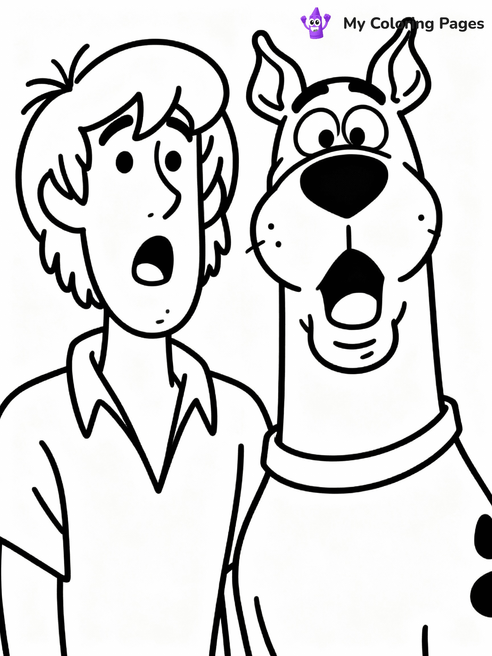 Scooby Doo Coloring Pages - 3
