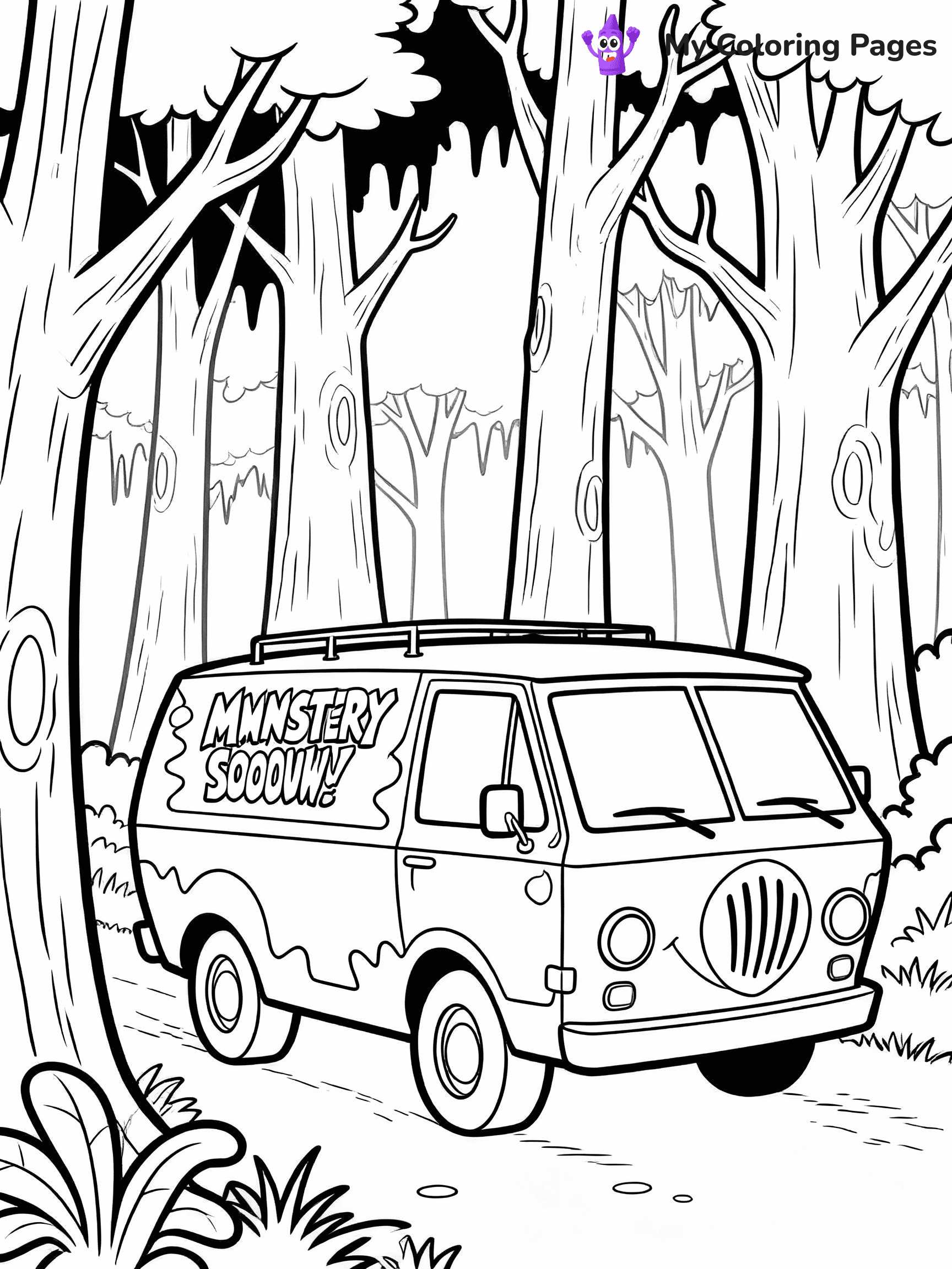 Scooby Doo Coloring Pages - 2