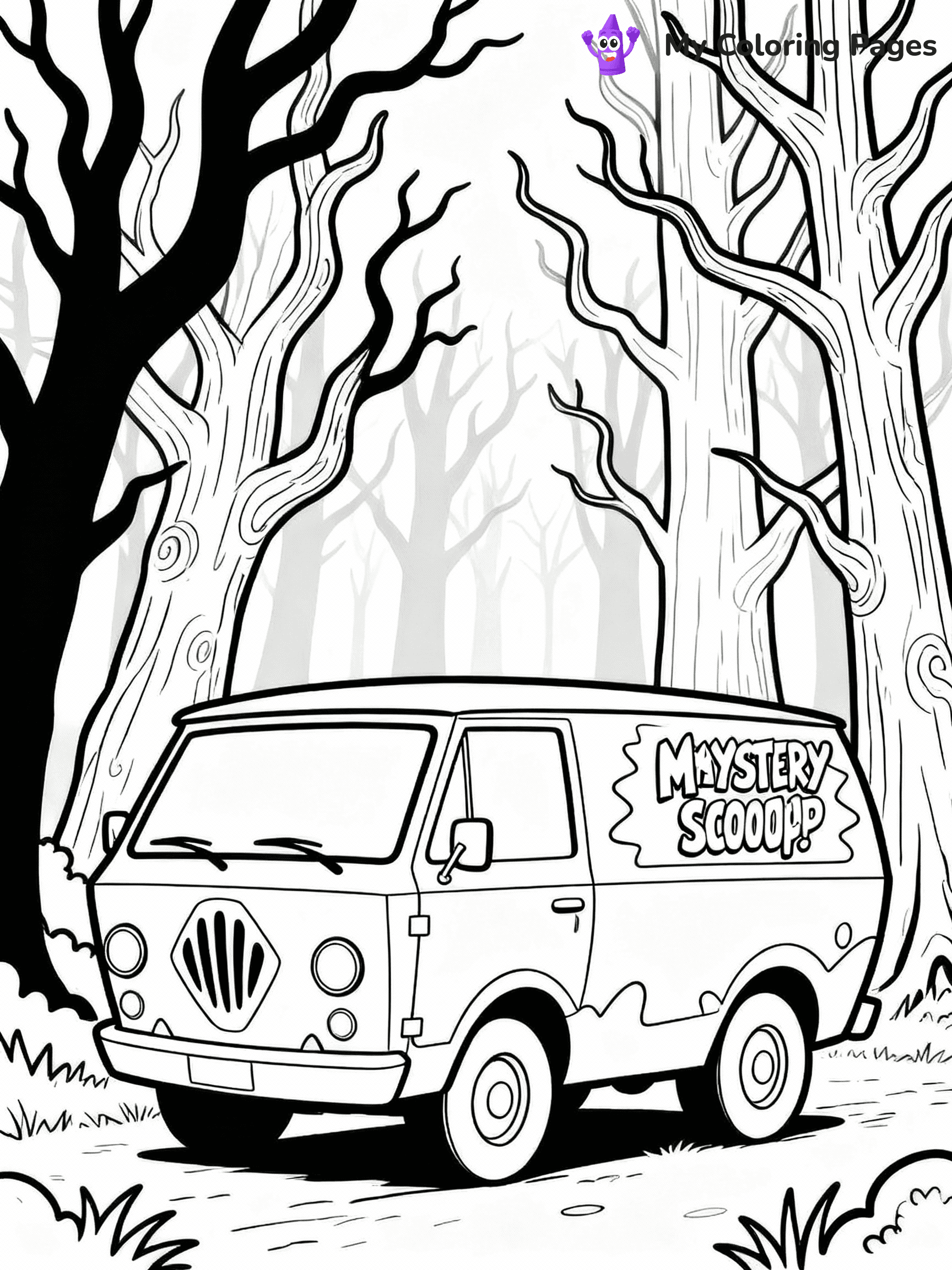 Scooby Doo Coloring Pages - 1