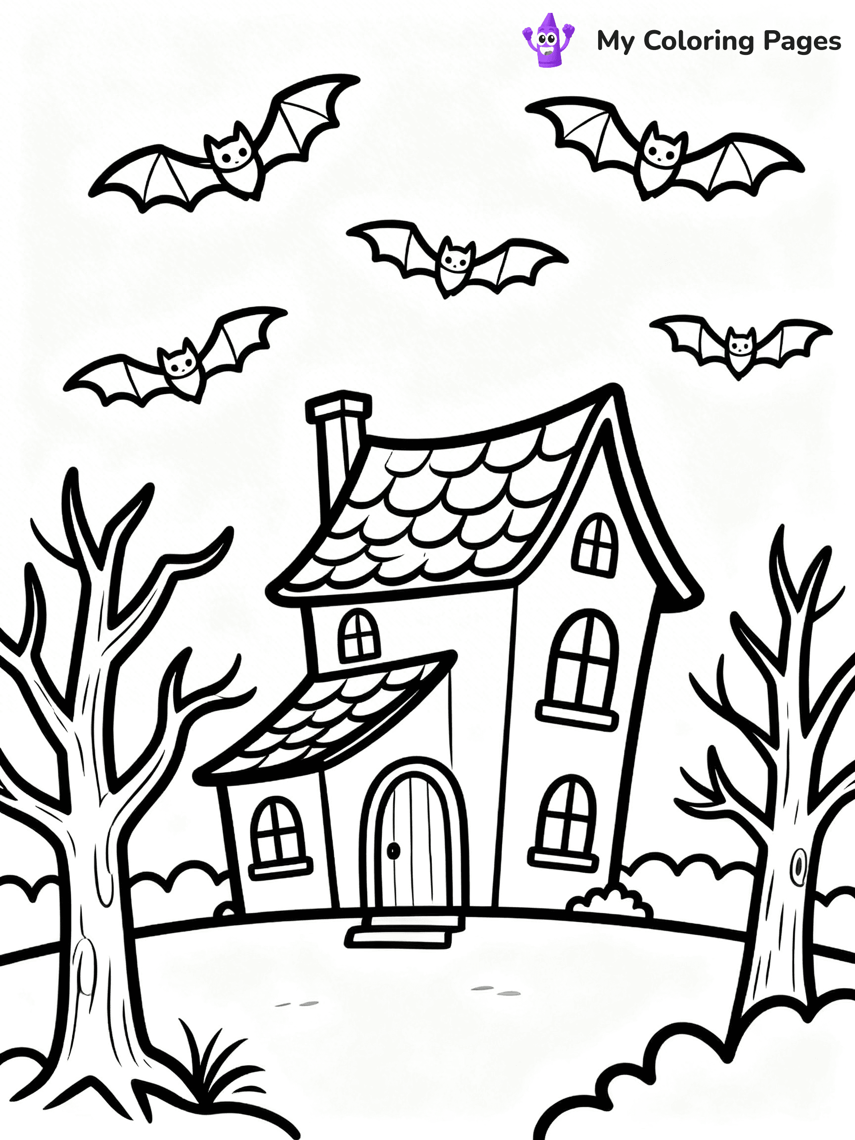Spooky Halloween Coloring Pages - 69