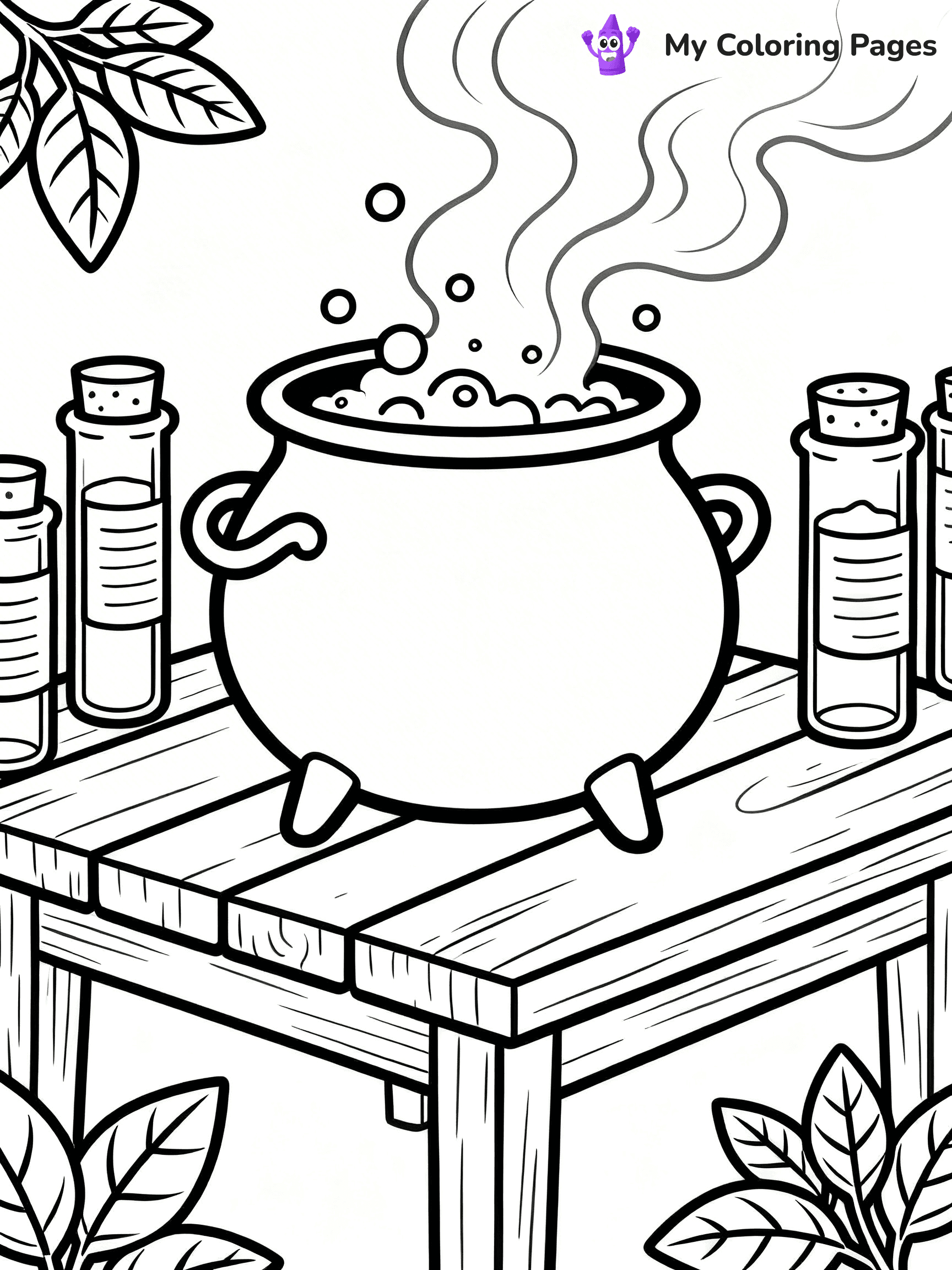 Spooky Halloween Coloring Pages - 68