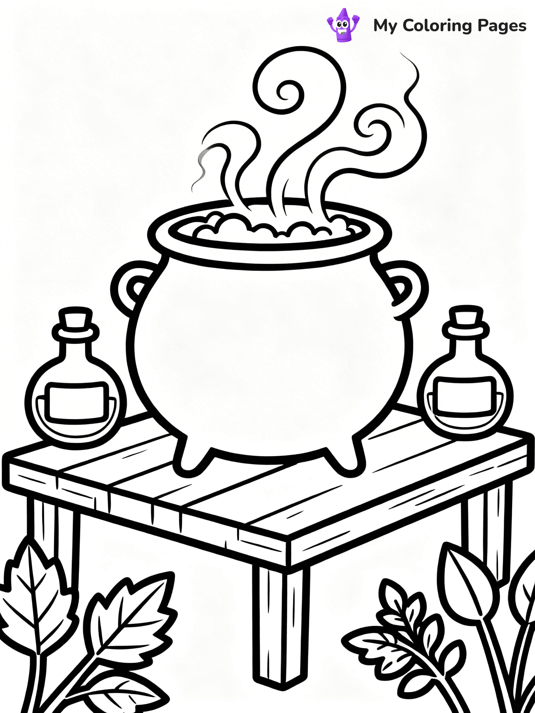 Spooky Halloween Coloring Pages - 66