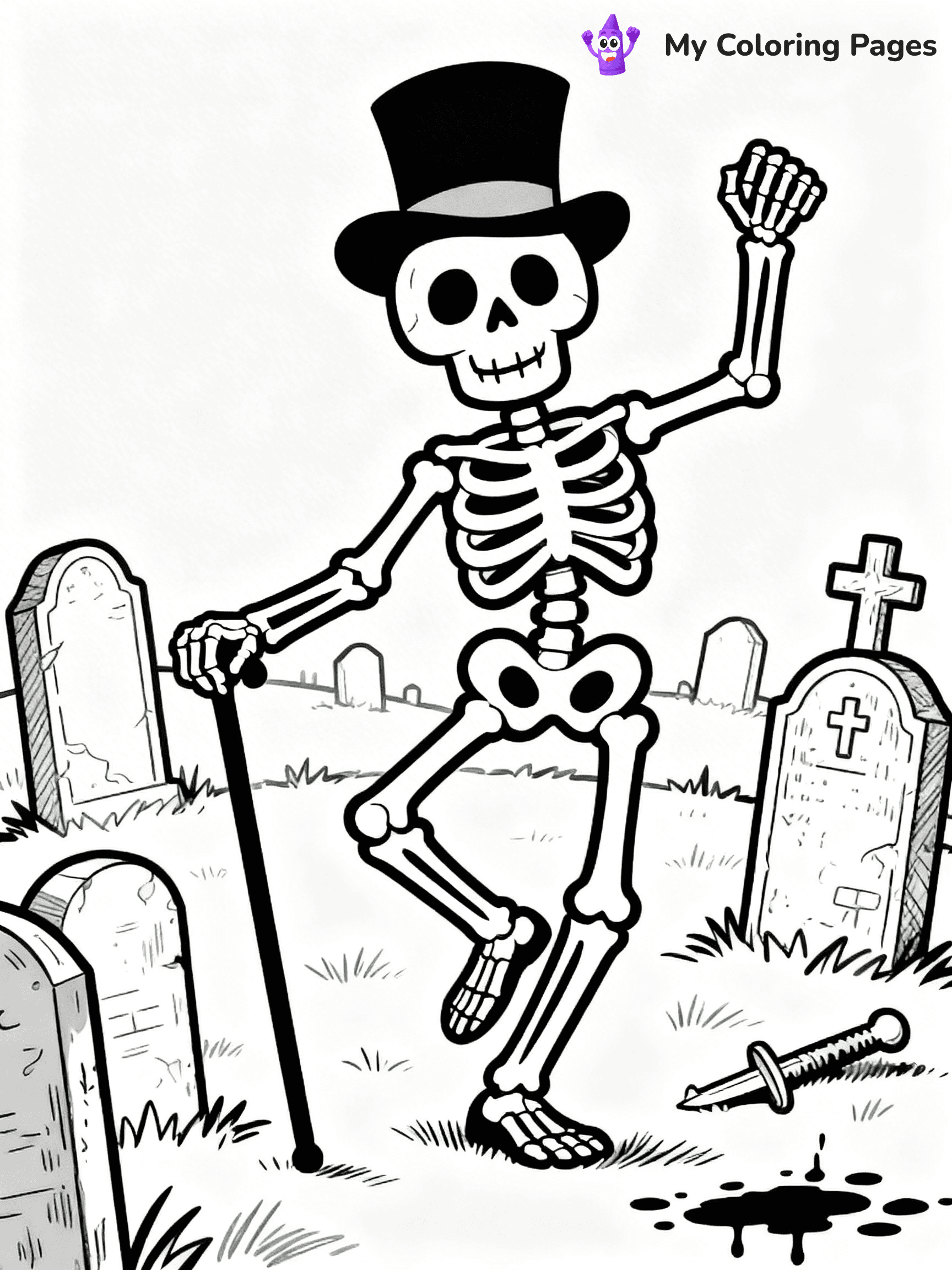 Spooky Halloween Coloring Pages - 51