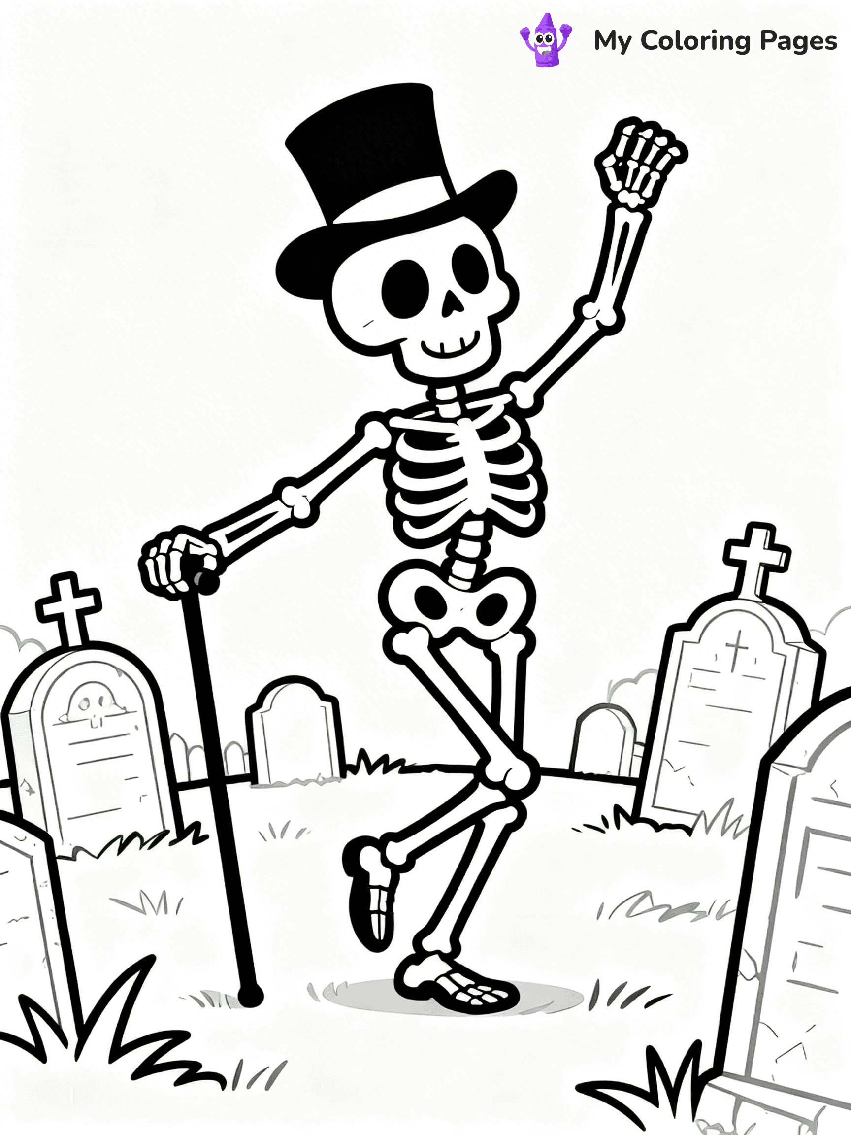 Spooky Halloween Coloring Pages - 50