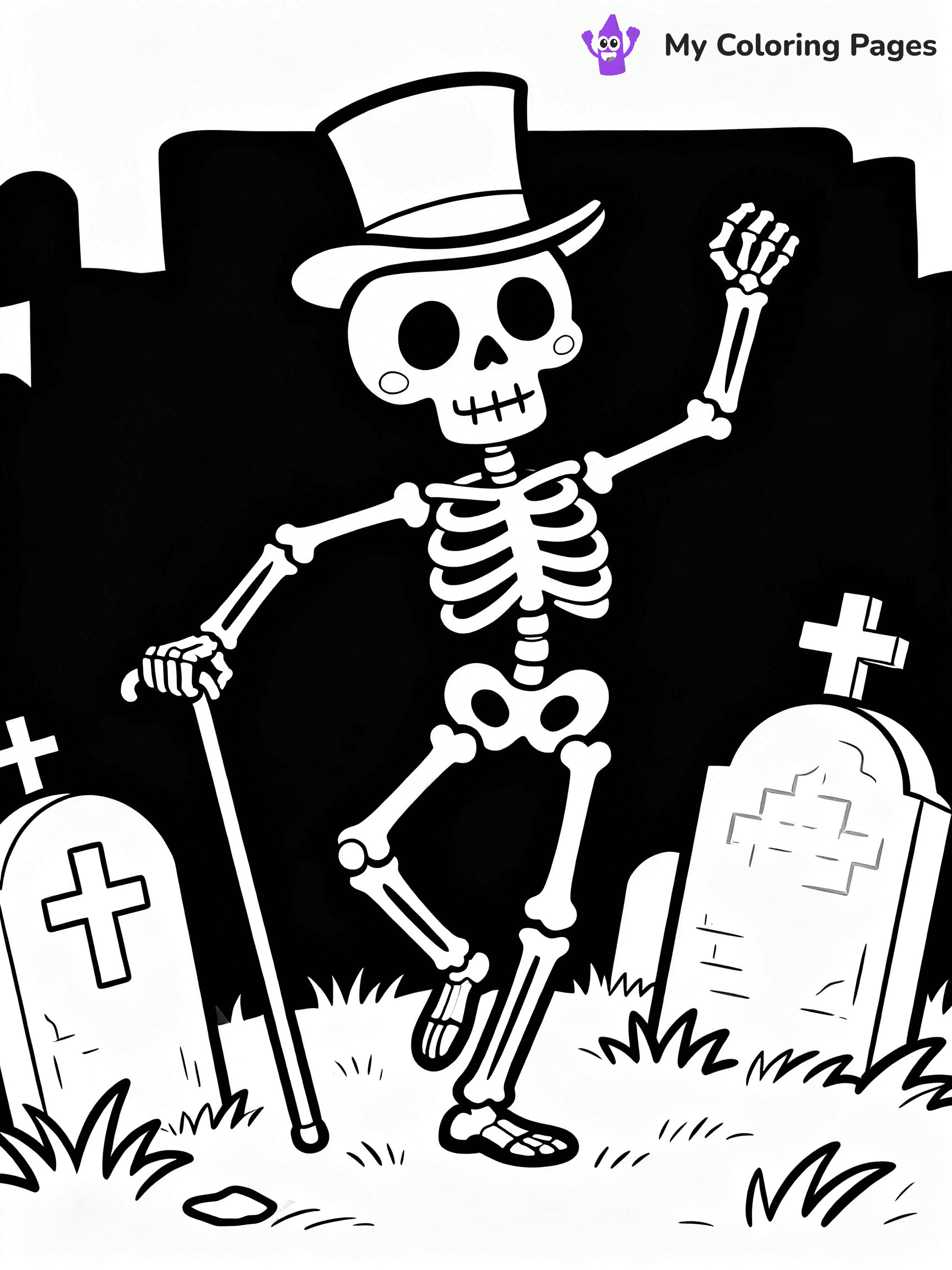 Spooky Halloween Coloring Pages - 48