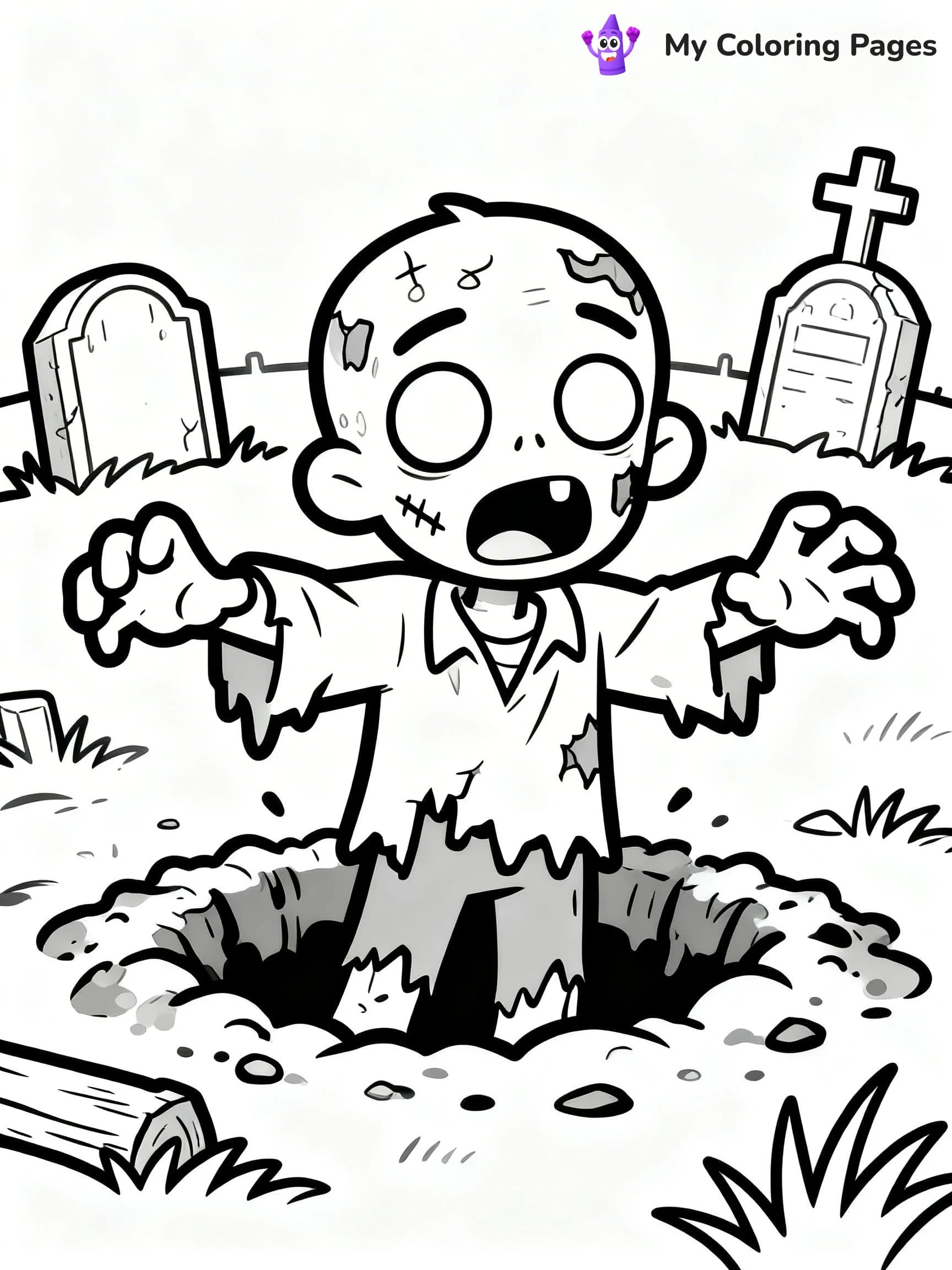 Spooky Halloween Coloring Pages - 19