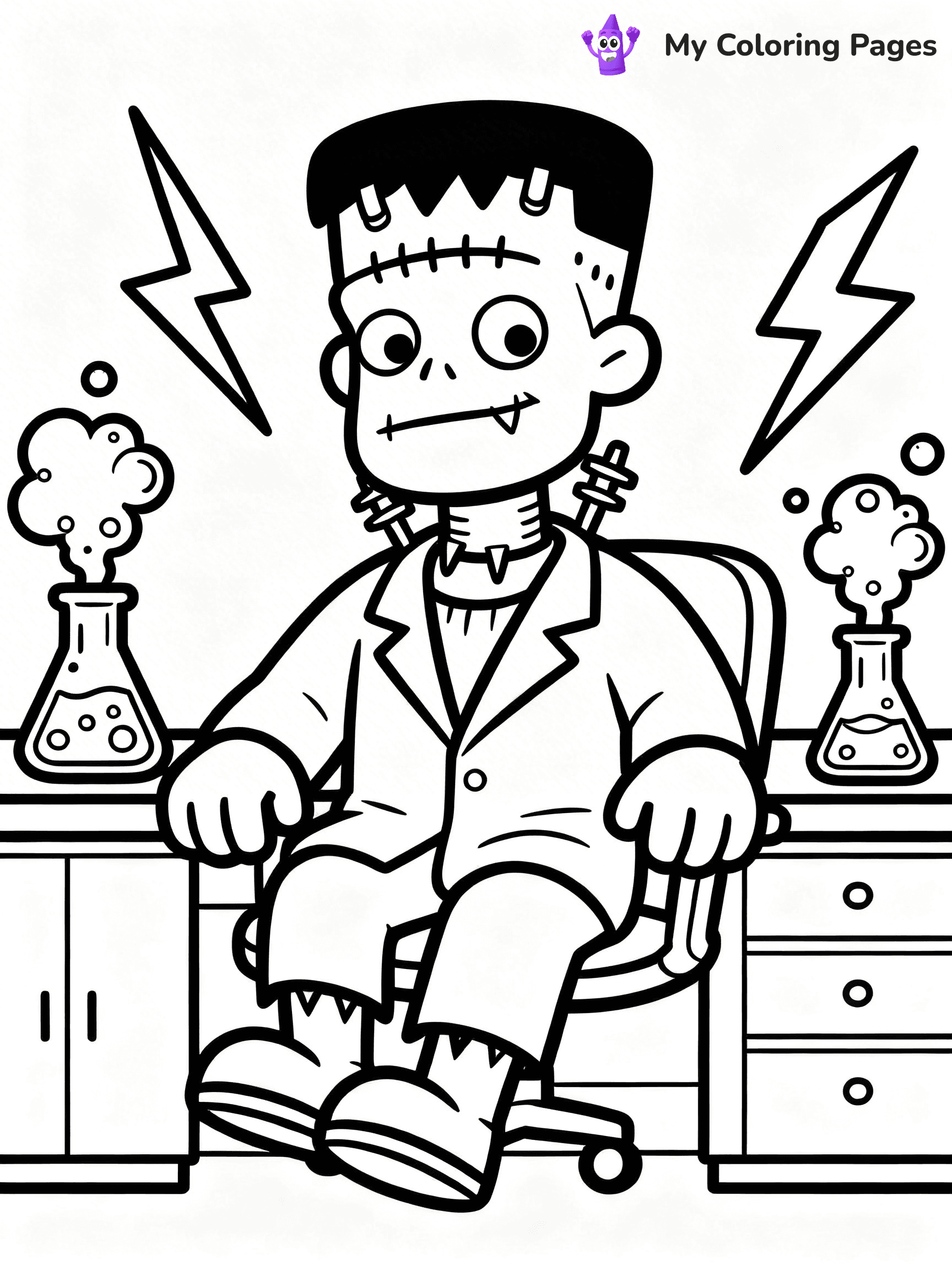 Spooky Halloween Coloring Pages - 16