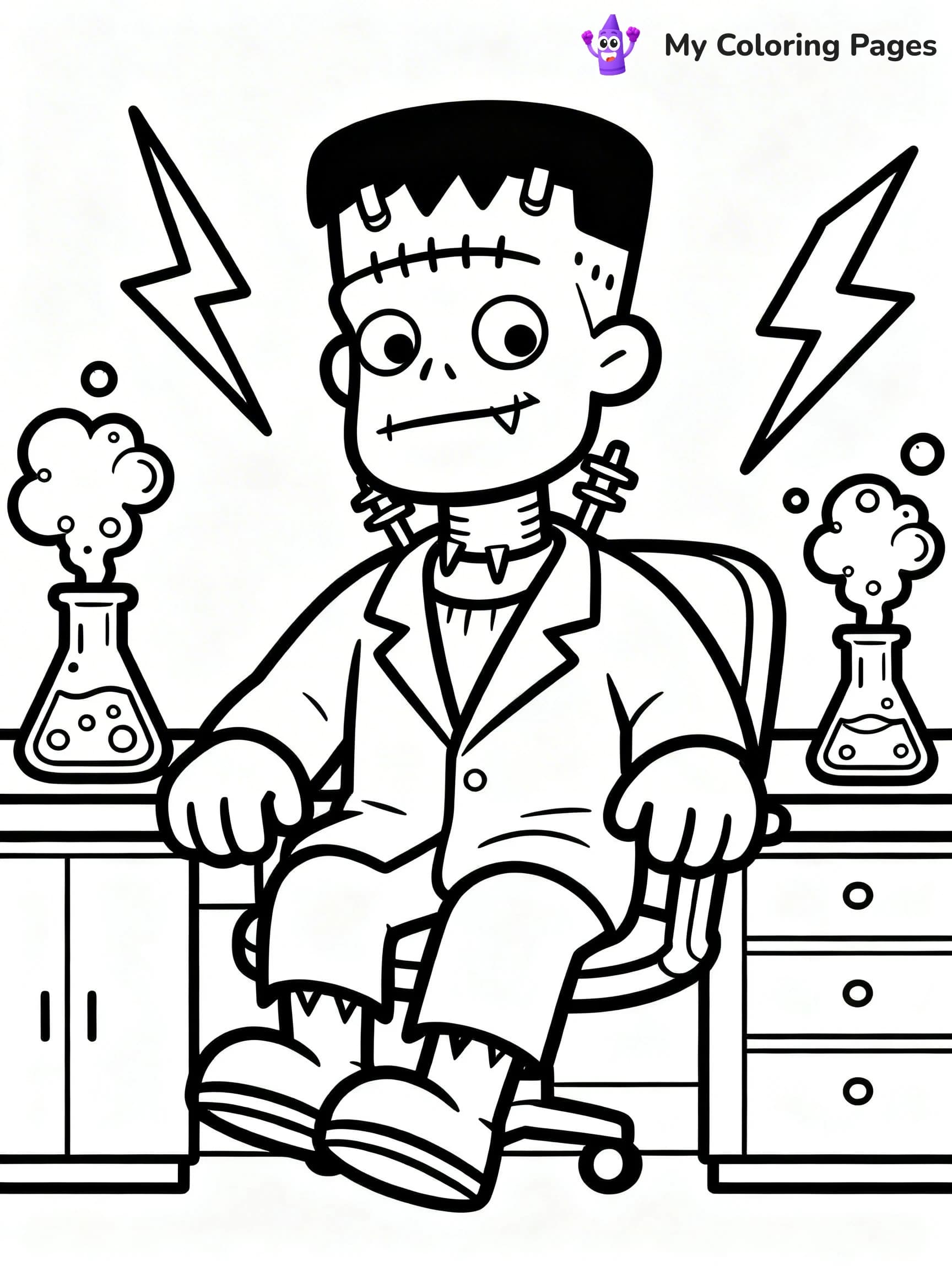 Spooky Halloween Coloring Pages - 16