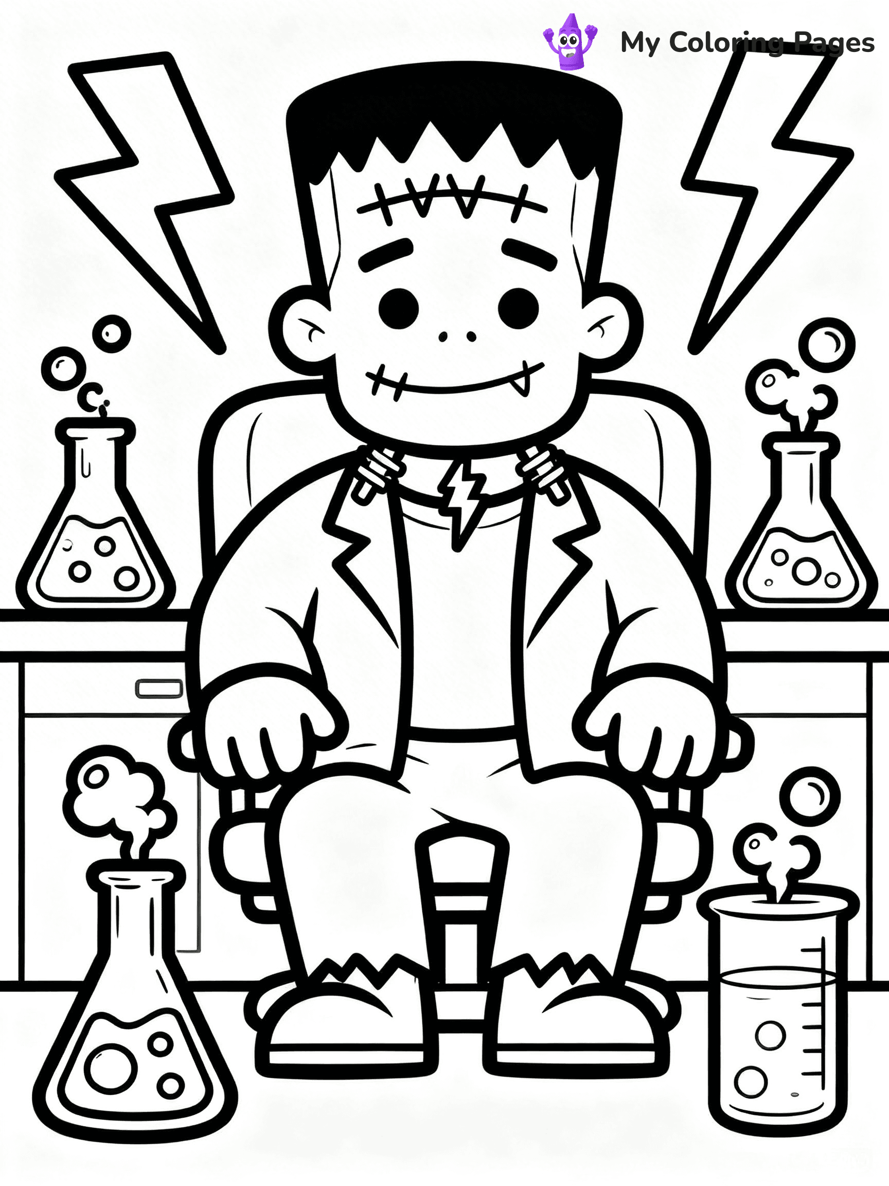 Spooky Halloween Coloring Pages - 14