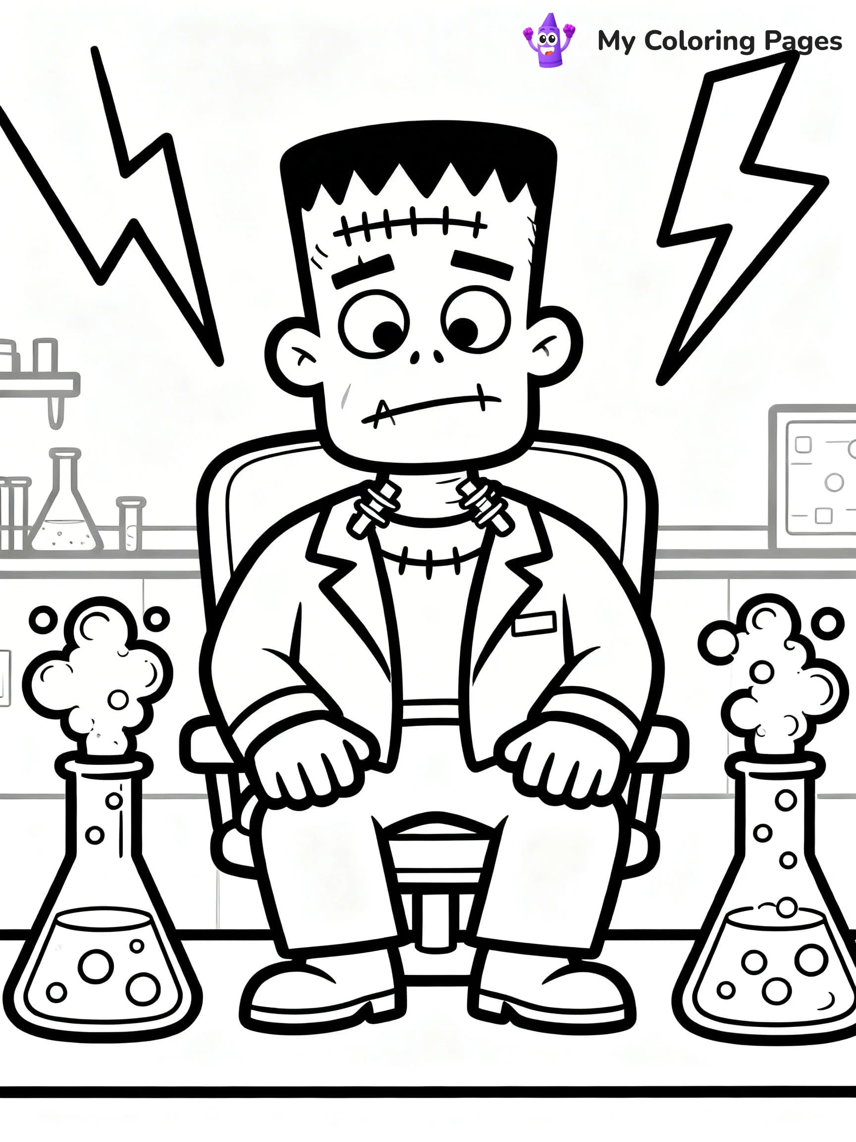 Spooky Halloween Coloring Pages - 13