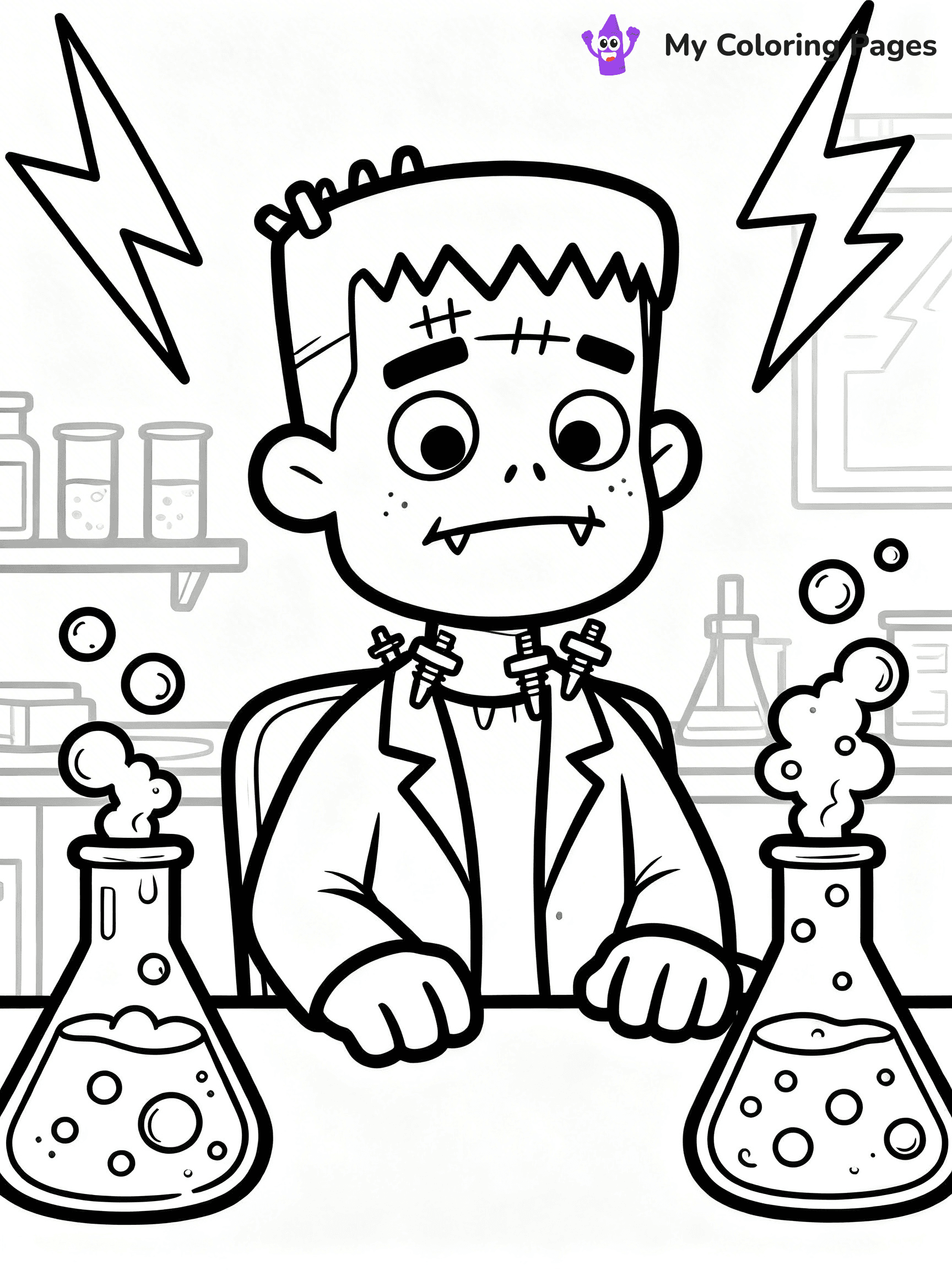 Spooky Halloween Coloring Pages - 11