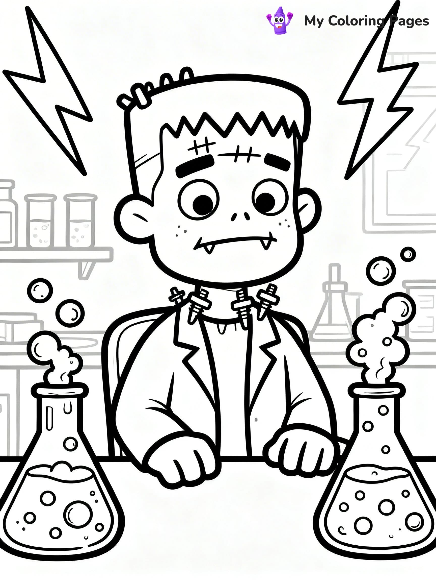 Spooky Halloween Coloring Pages - 11