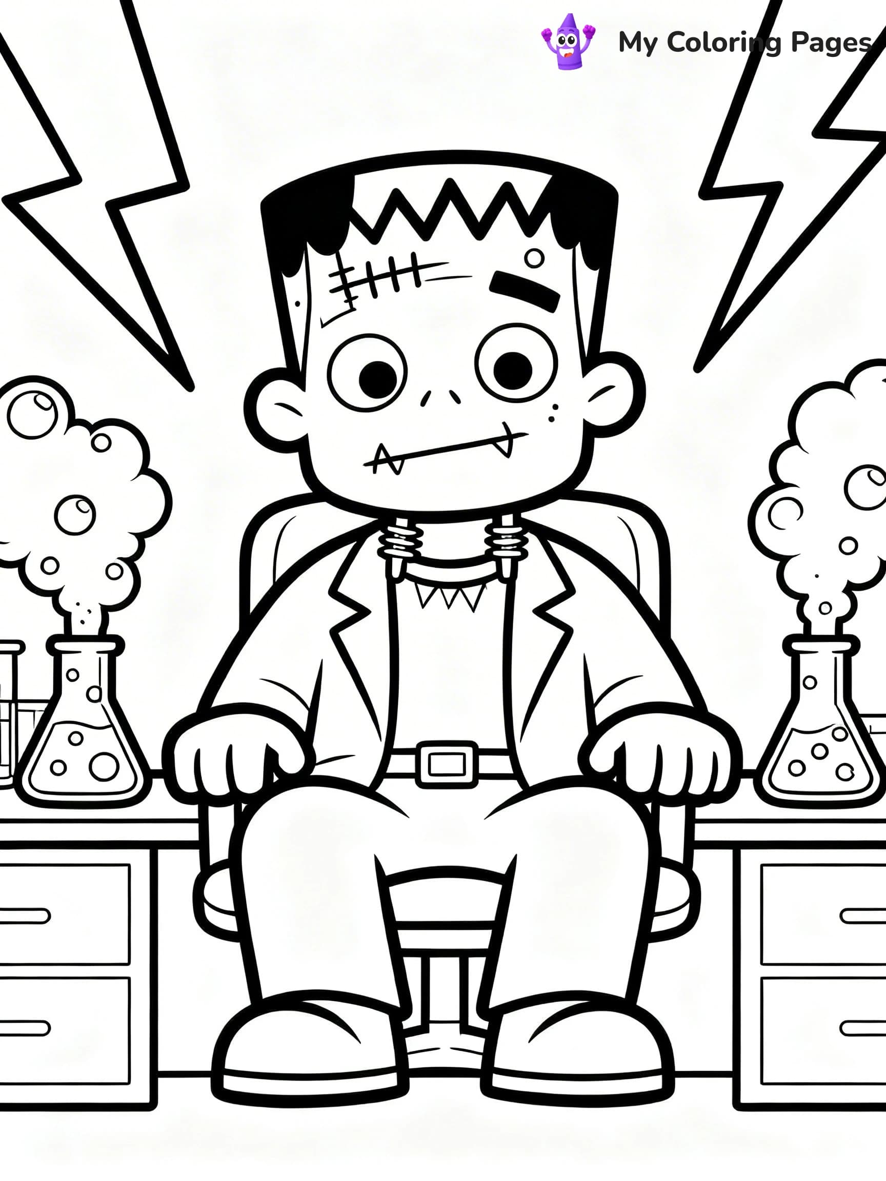 Spooky Halloween Coloring Pages - 10