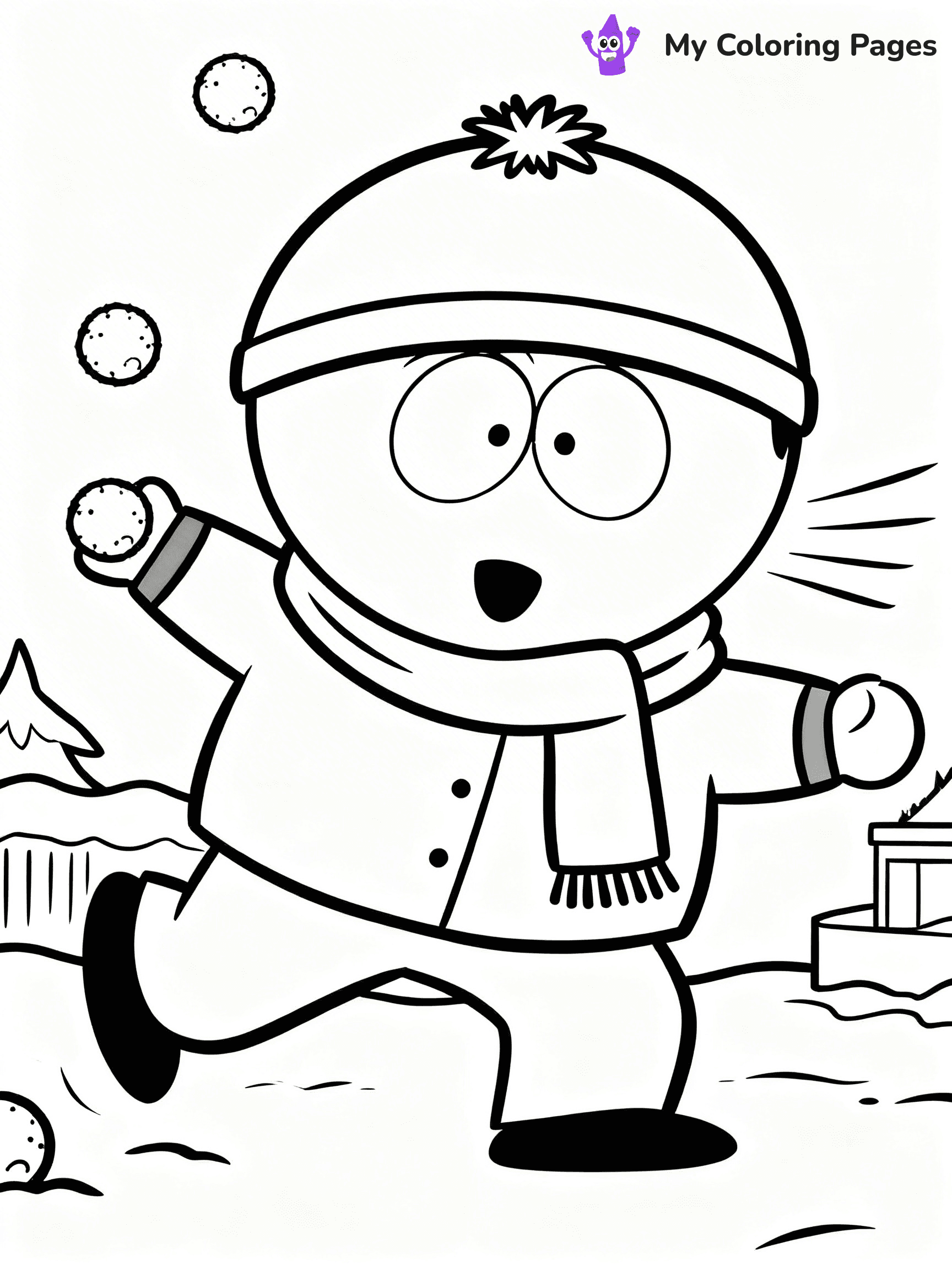 South Park Coloring Pages - 12
