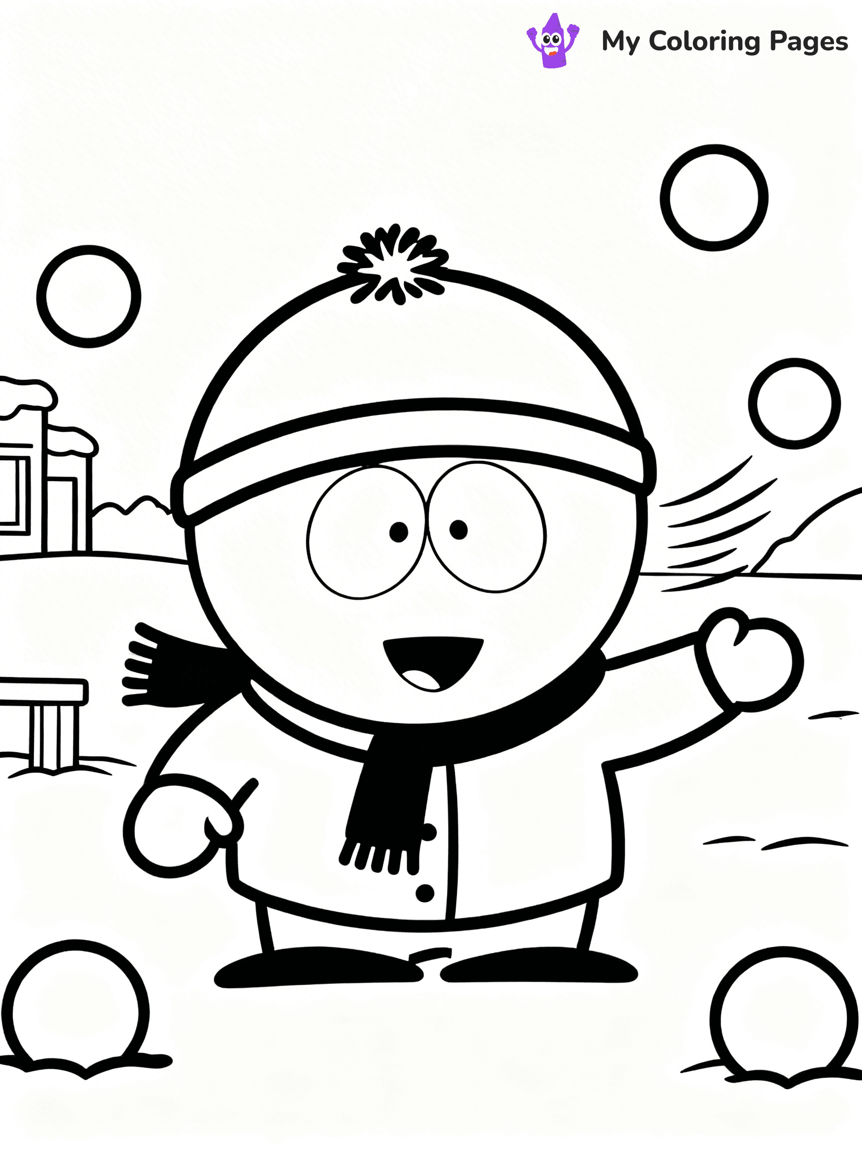 South Park Coloring Pages - 11