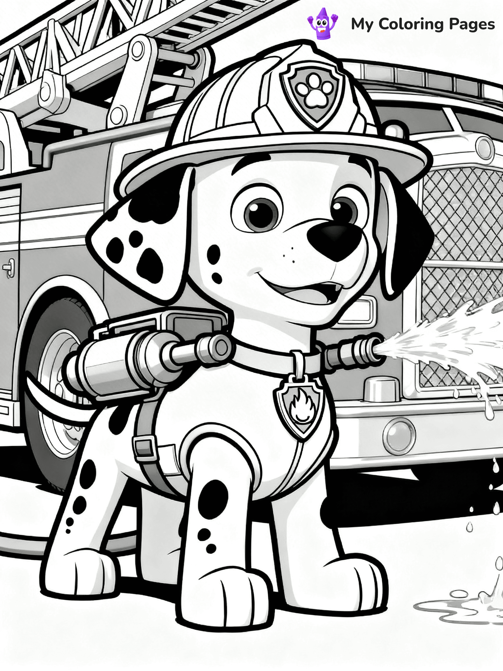 Marshall Coloring Pages - 6