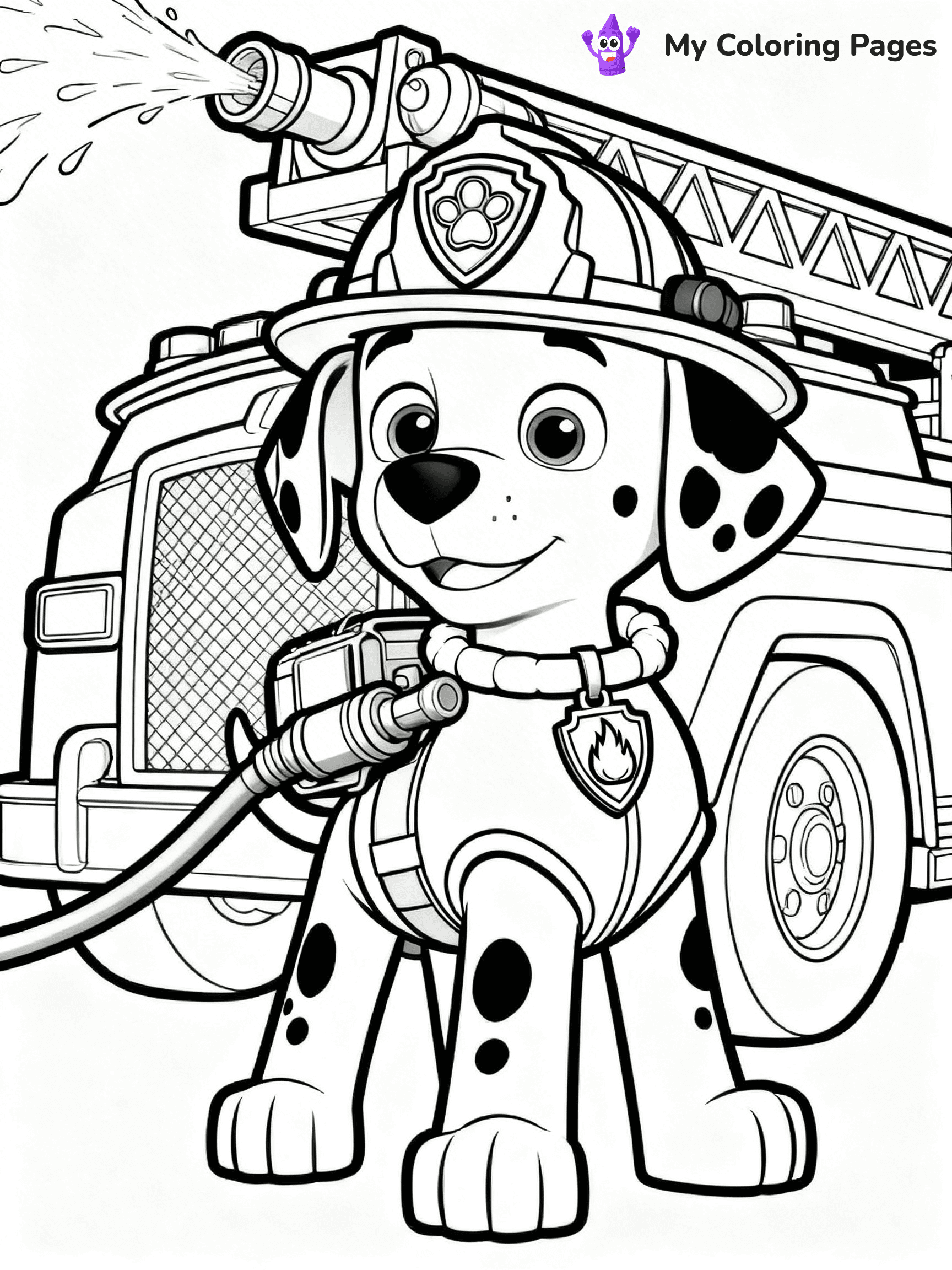 Marshall Coloring Pages - 3
