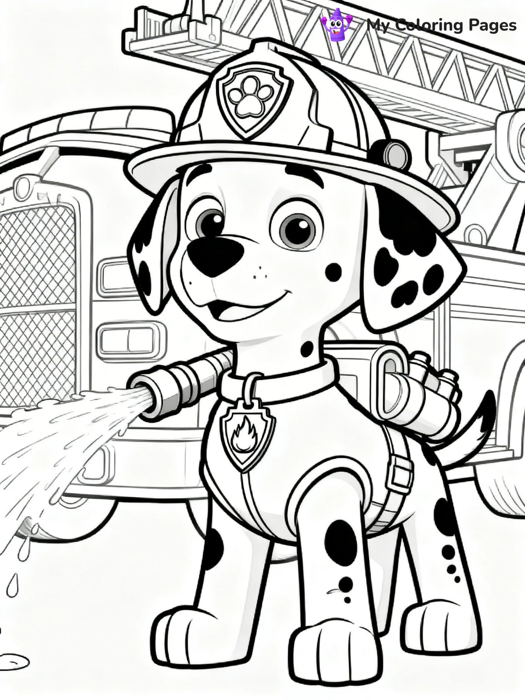 Marshall Coloring Pages - 2