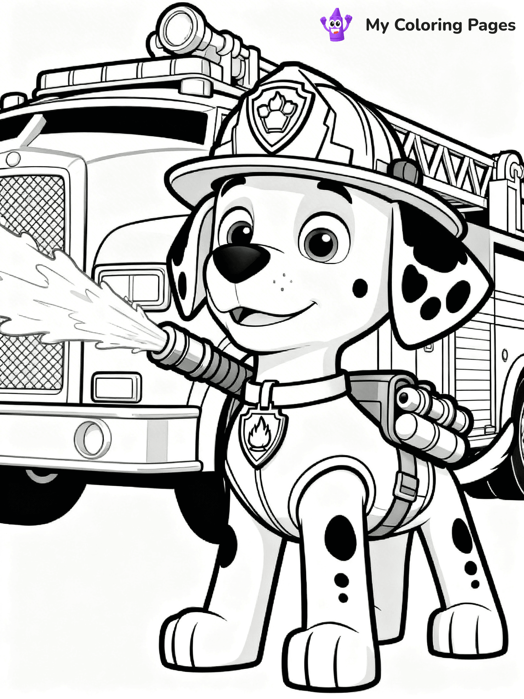 Marshall Coloring Pages - 1