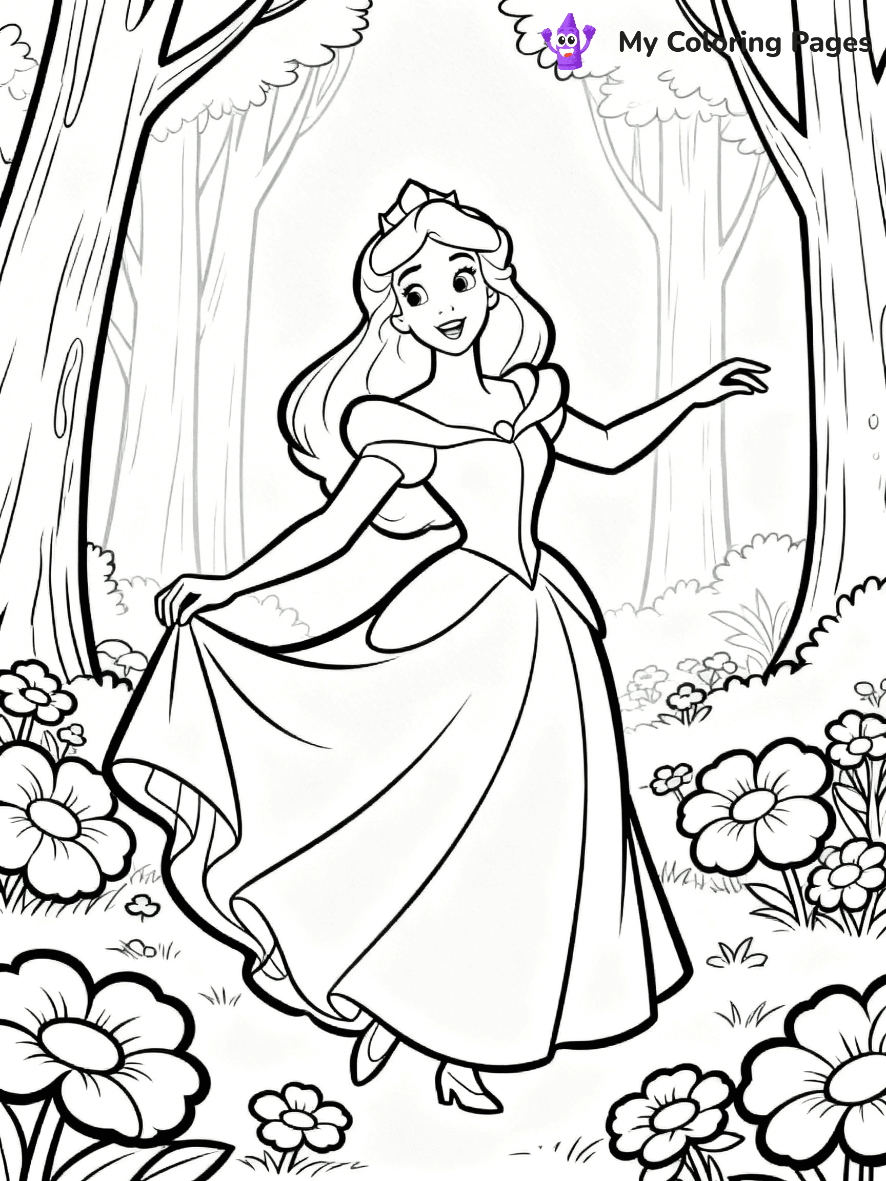 Maleficent Coloring Pages - 13