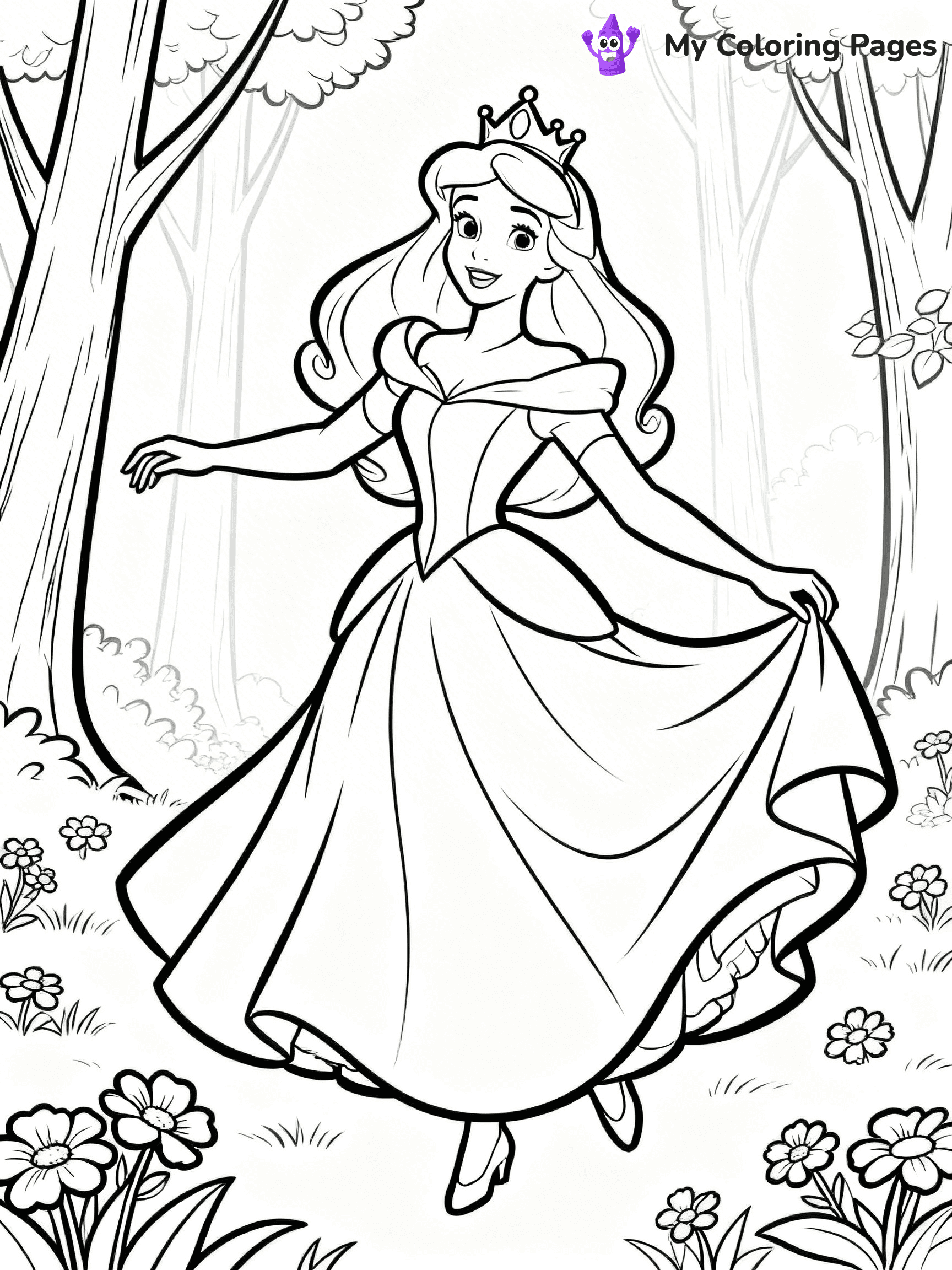 Maleficent Coloring Pages - 6