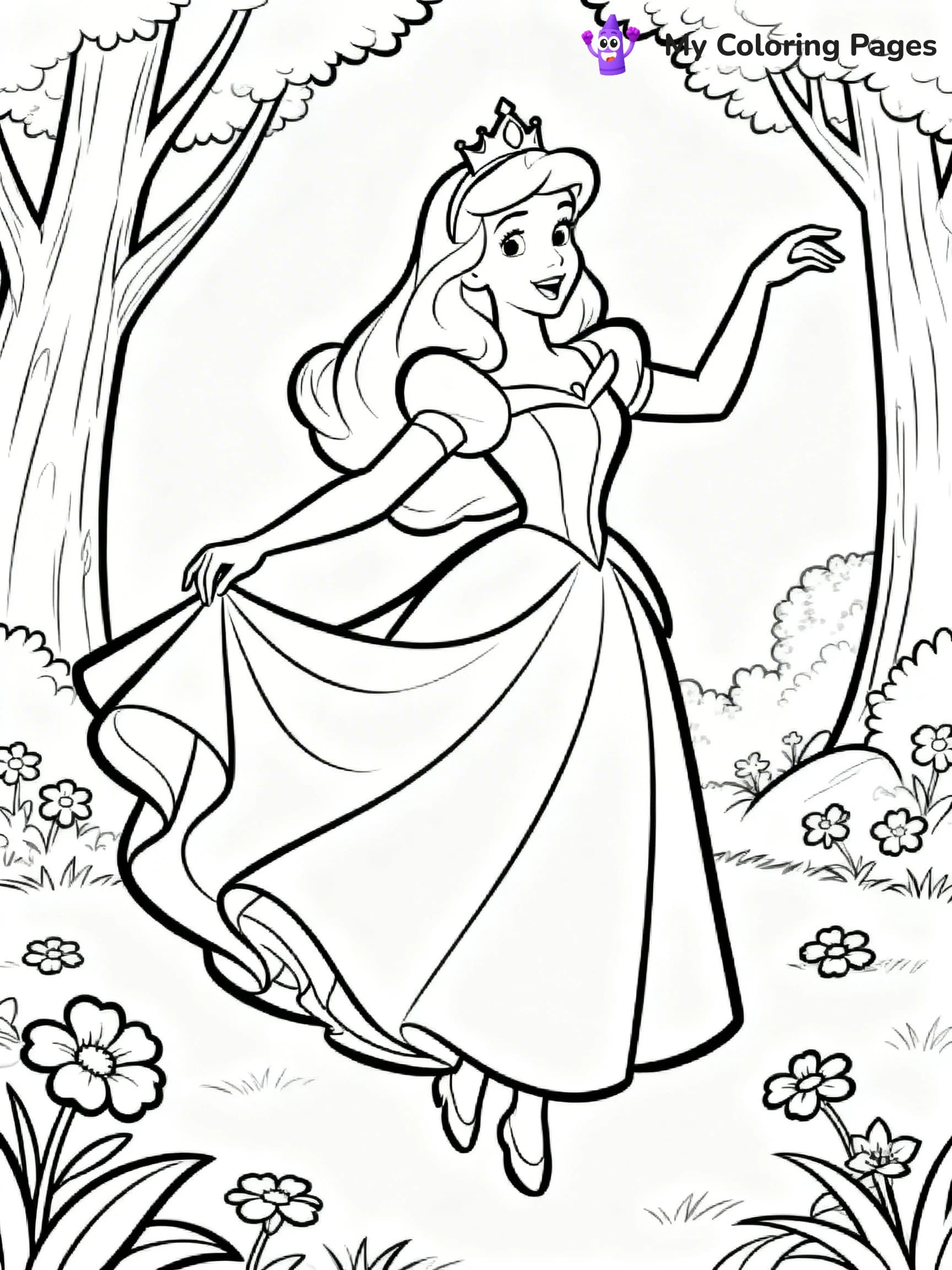 Maleficent Coloring Pages - 5
