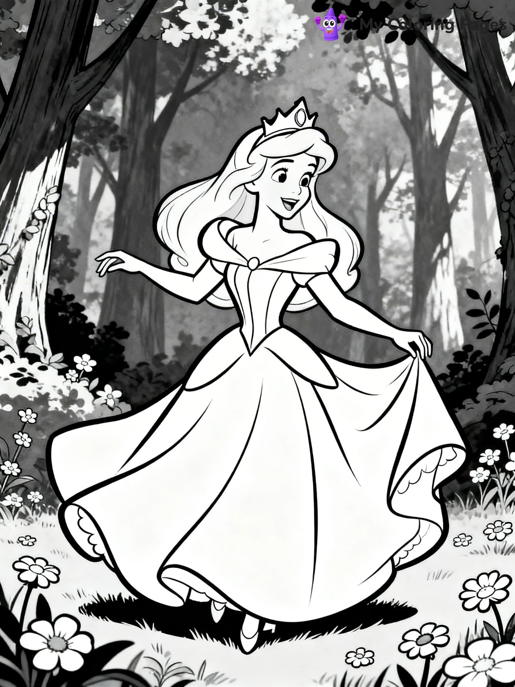 Maleficent Coloring Pages - 2