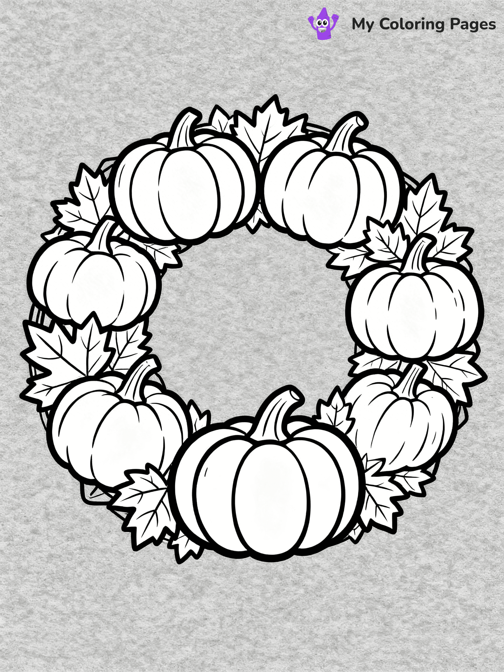 Wreath Coloring Pages - 53