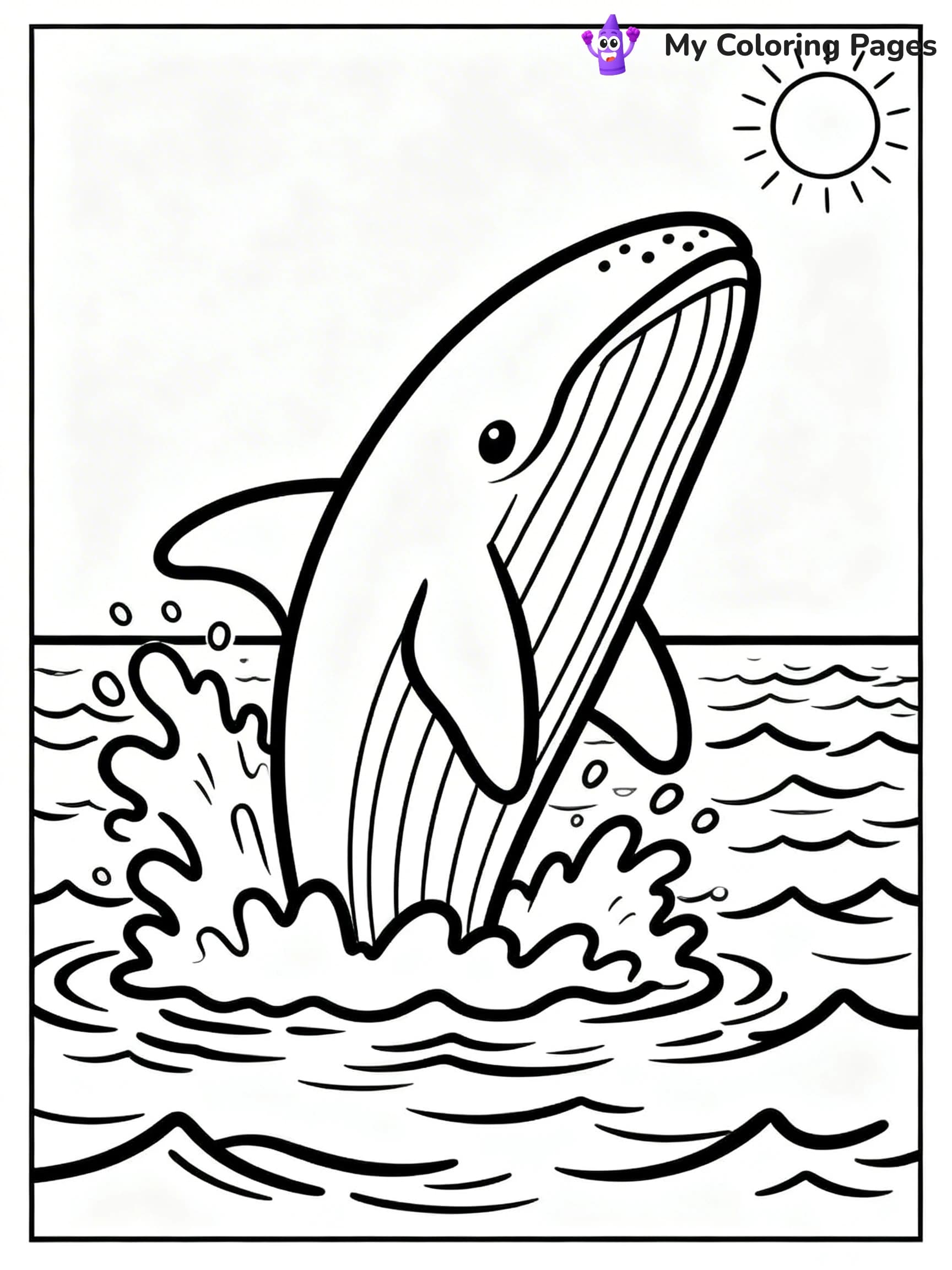 Swimming Coloring Pages - 18