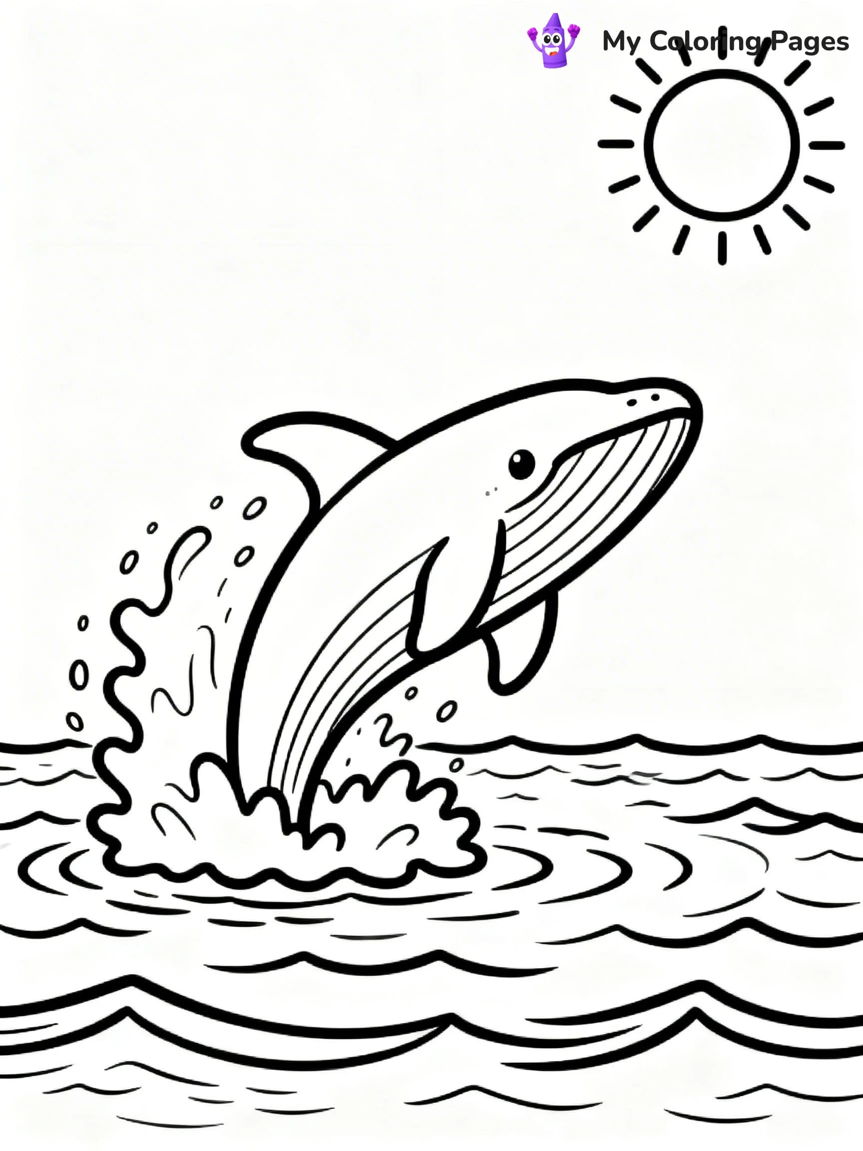 Swimming Coloring Pages - 16