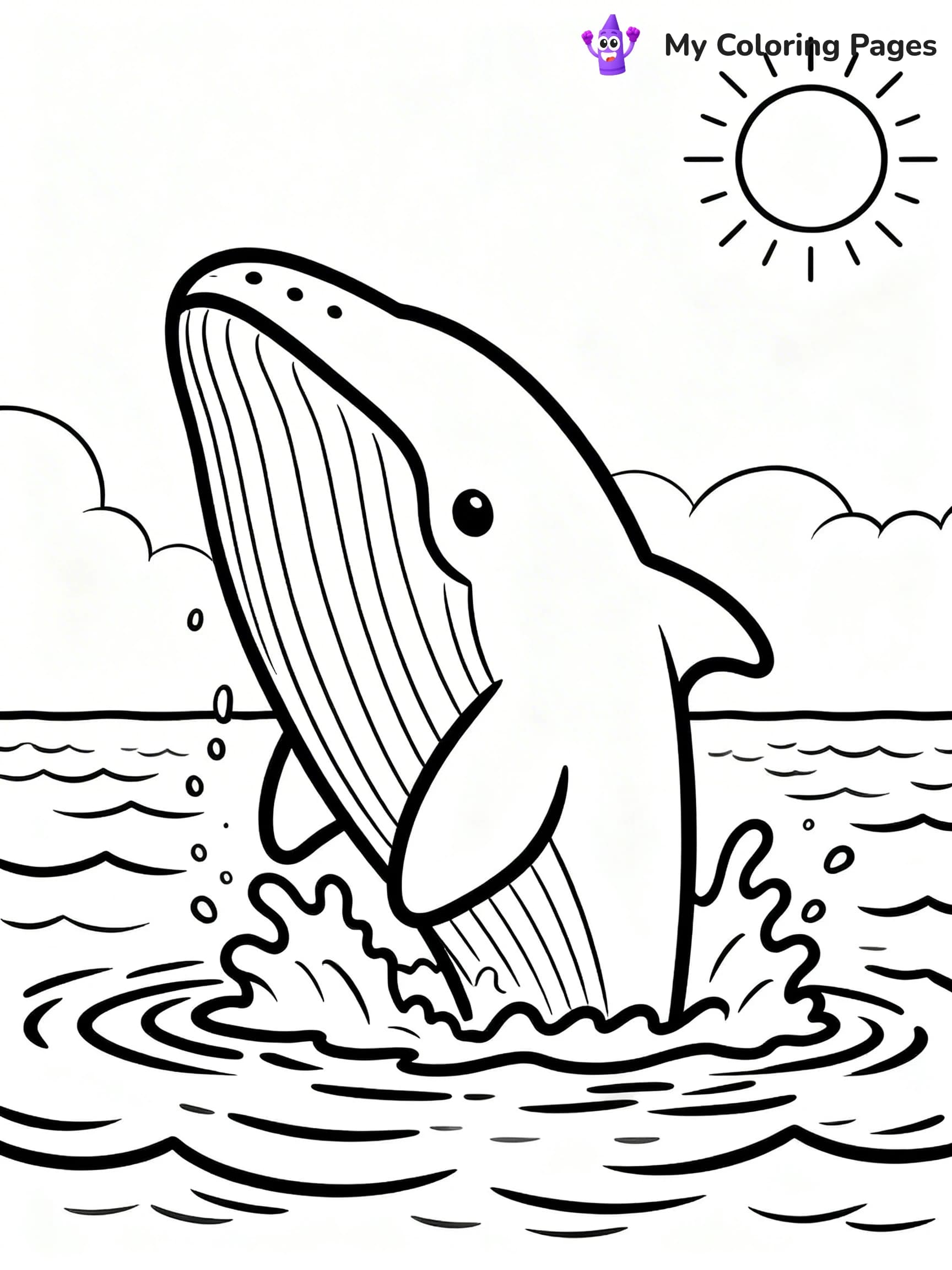 Swimming Coloring Pages - 14